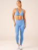 Momentum Twist Sports Bra - Bright Blue sold by Ryderwear