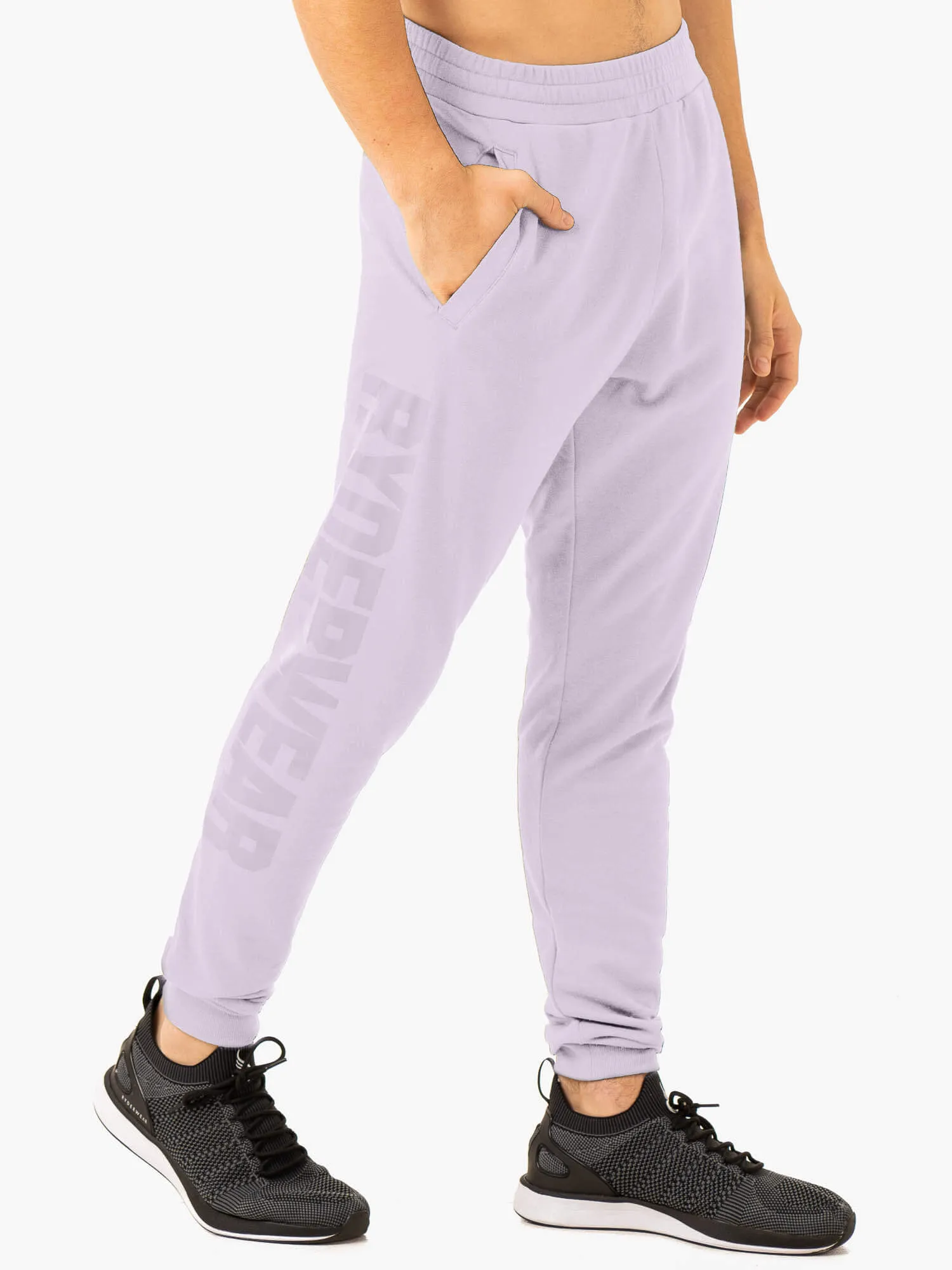 Heritage Fleece Track Pants - Lavender sold by Ryderwear product image thumbnail 2