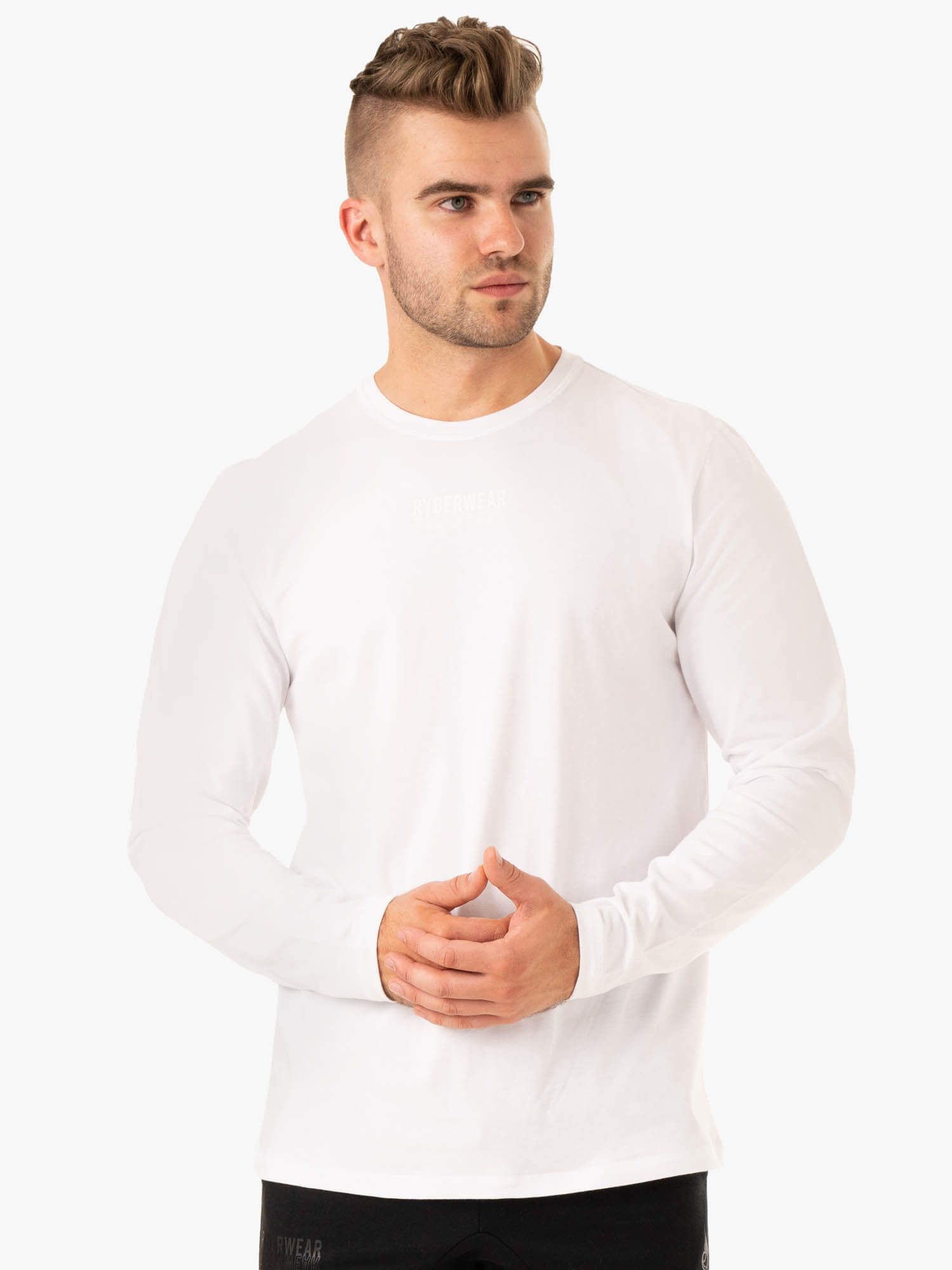 Limitless Long Sleeve T-Shirt - White sold by Ryderwear product image thumbnail 3