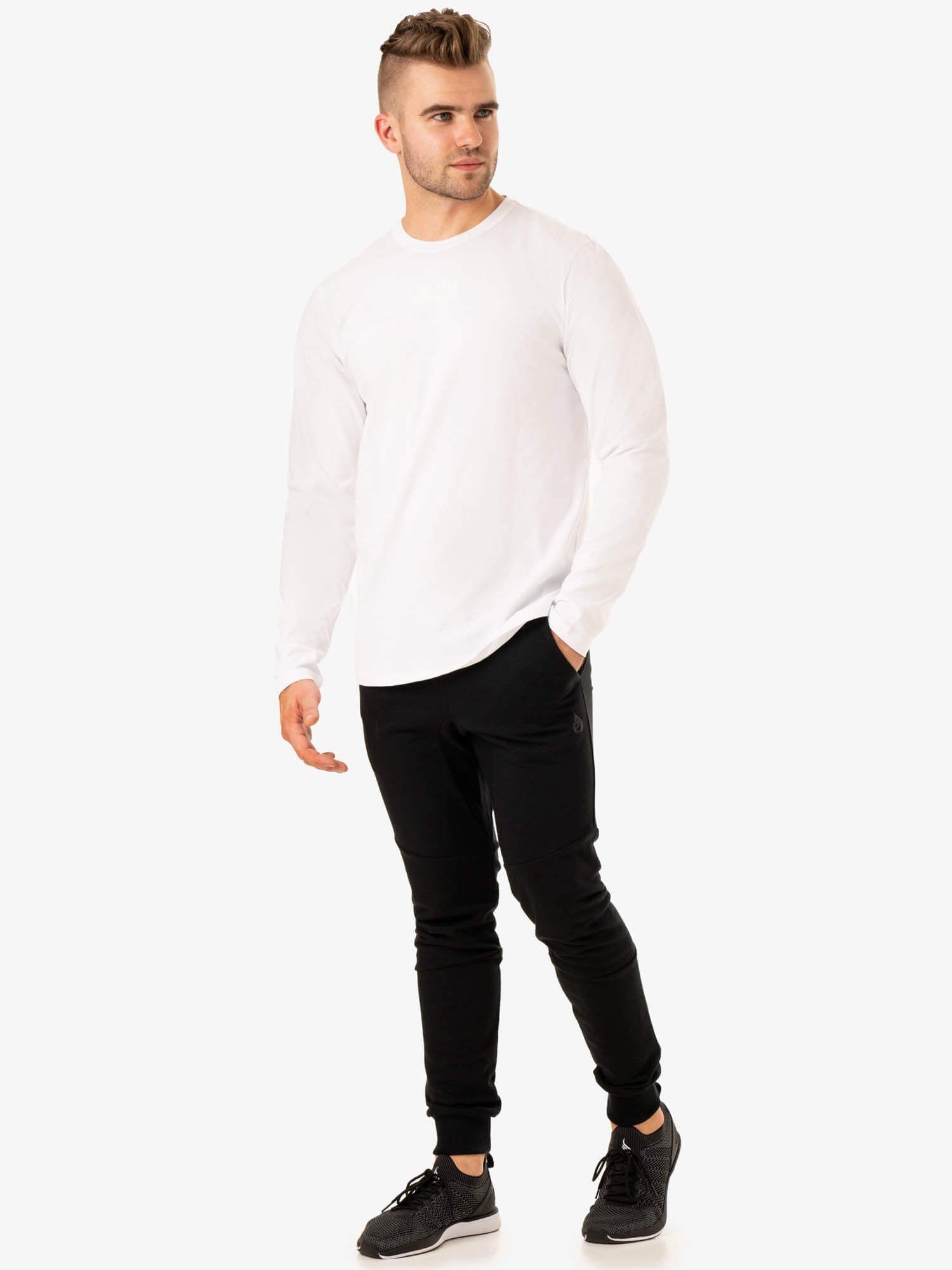 Limitless Long Sleeve T-Shirt - White sold by Ryderwear product image thumbnail 4