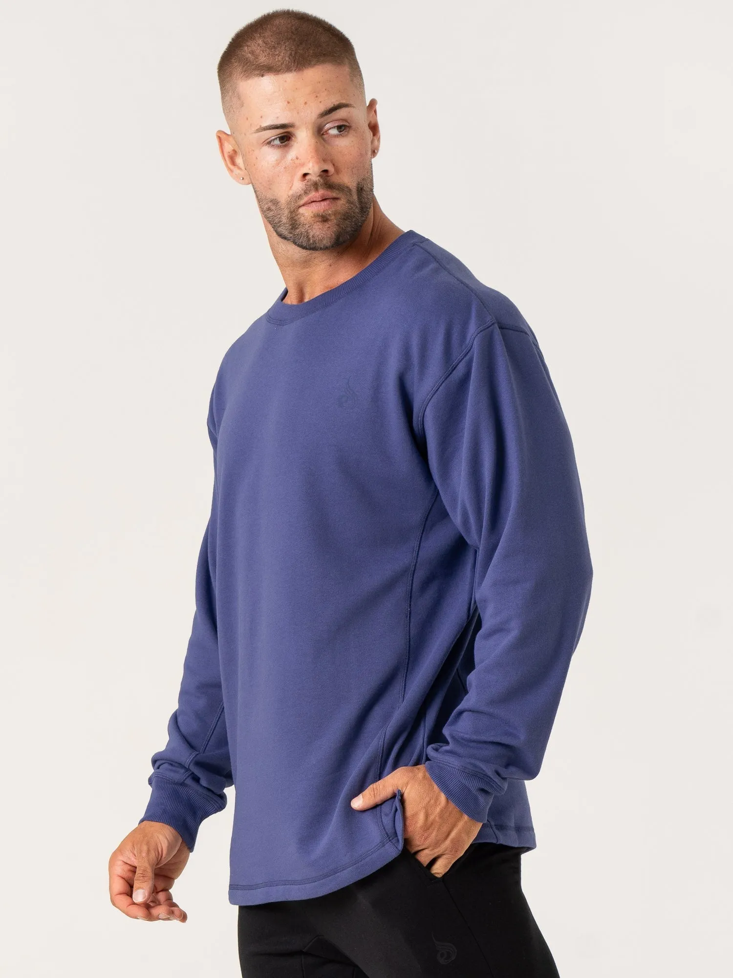 Force Crew Neck - Indigo sold by Ryderwear product image thumbnail 3