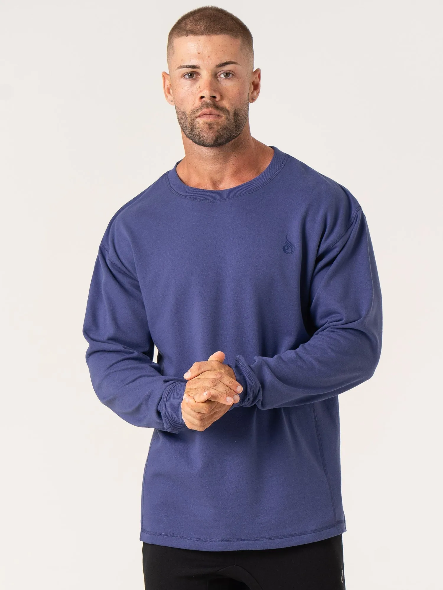 Force Crew Neck - Indigo sold by Ryderwear product image thumbnail 4