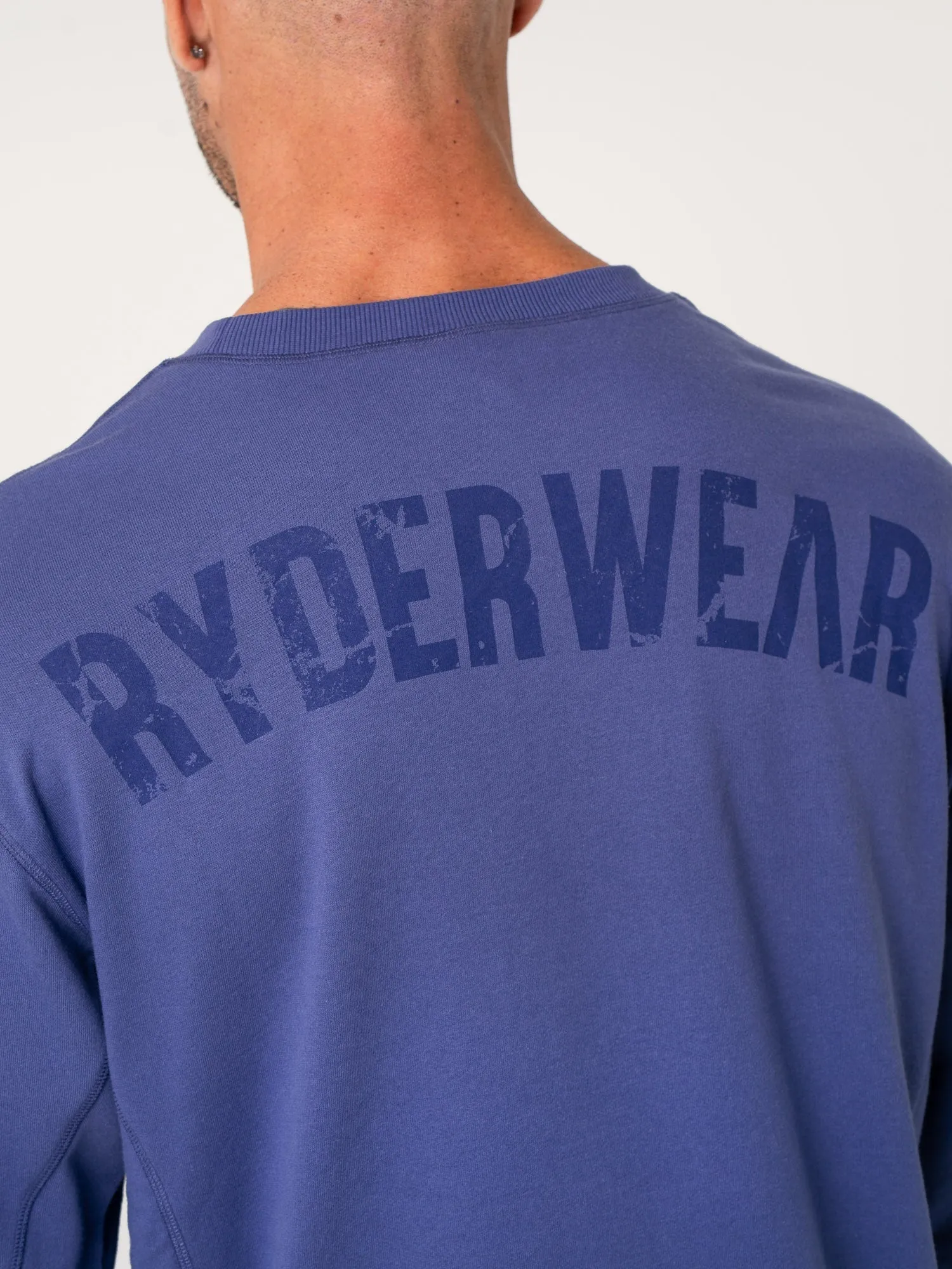 Force Crew Neck - Indigo sold by Ryderwear product image thumbnail 5