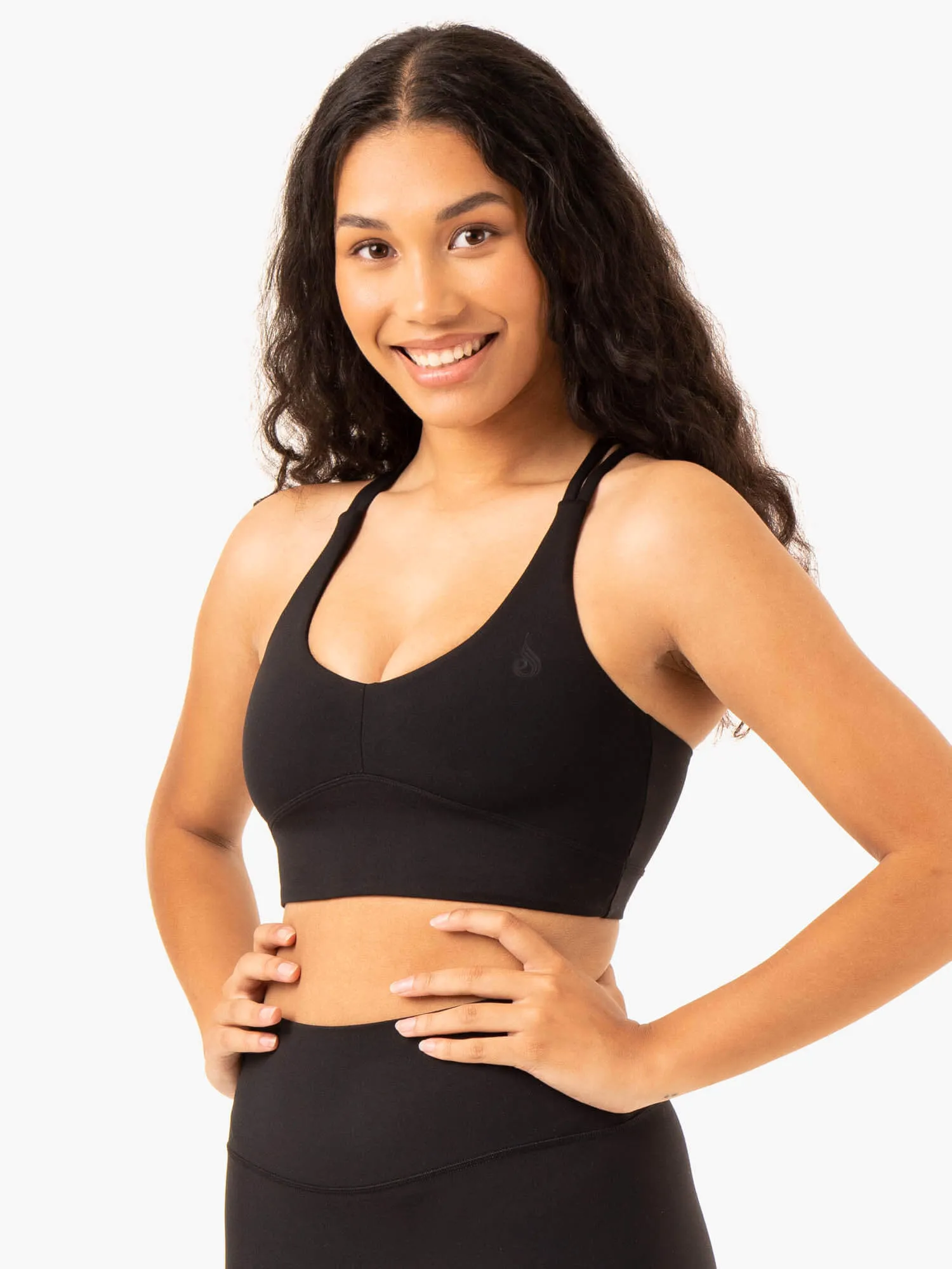 NKD Refine Sports Bra - Black sold by Ryderwear product image thumbnail 3
