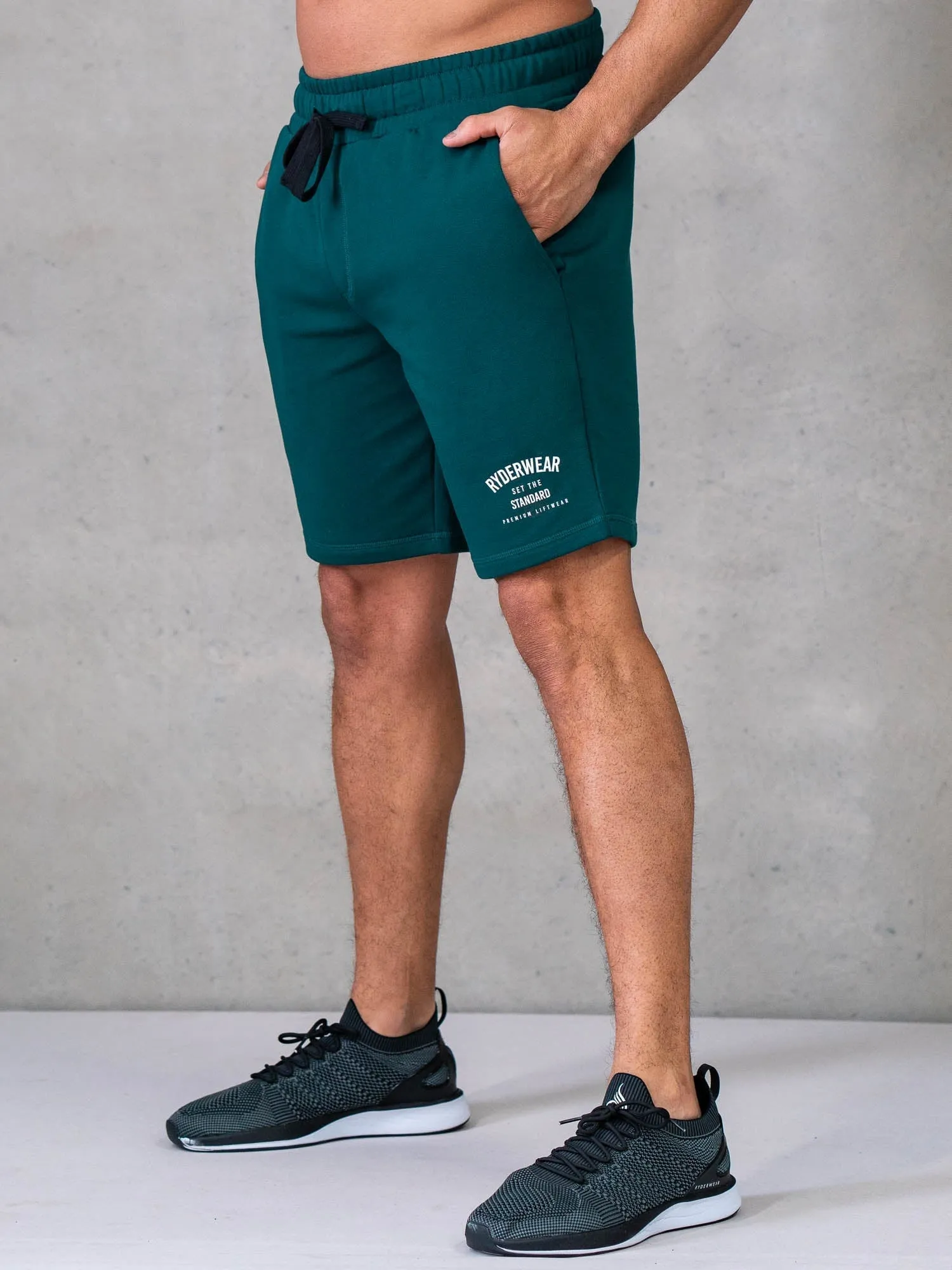Legacy Track Shorts - Emerald sold by Ryderwear product image thumbnail 2