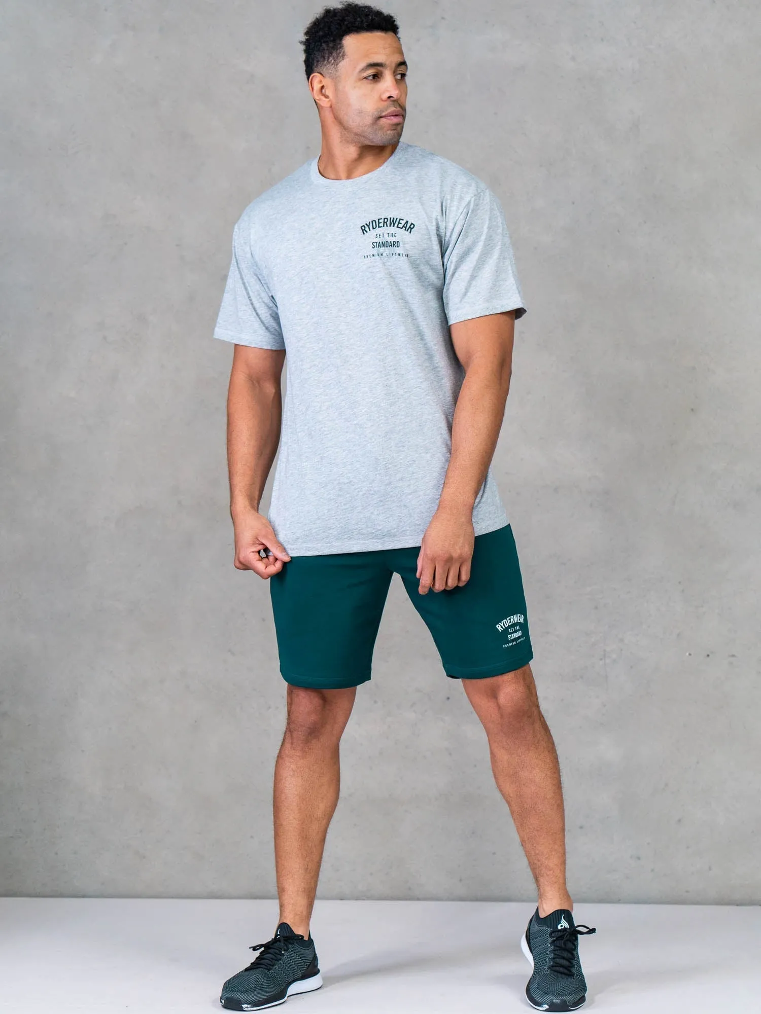 Legacy Track Shorts - Emerald sold by Ryderwear product image thumbnail 5