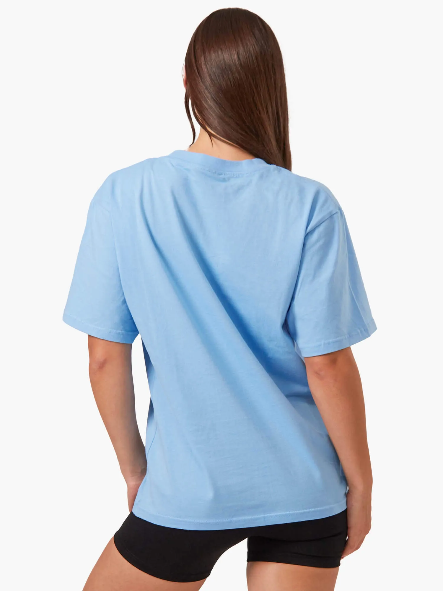 Oversized T-Shirt - Sky Blue sold by Ryderwear product image thumbnail 2