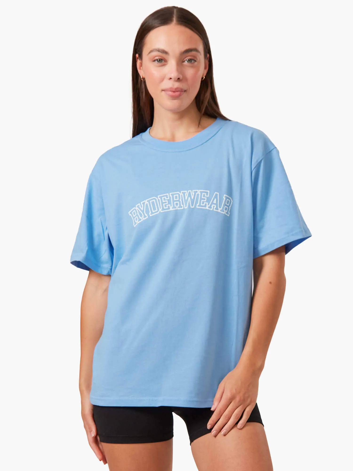 Oversized T-Shirt - Sky Blue sold by Ryderwear