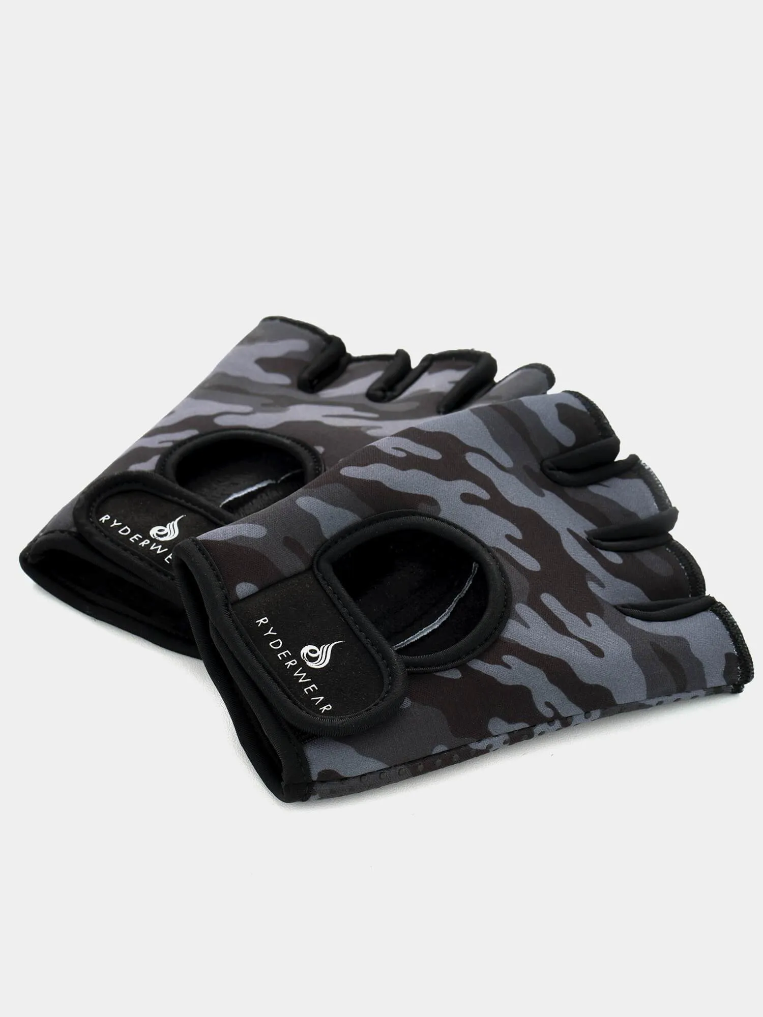 Lifting Gloves - Black Camo sold by Ryderwear