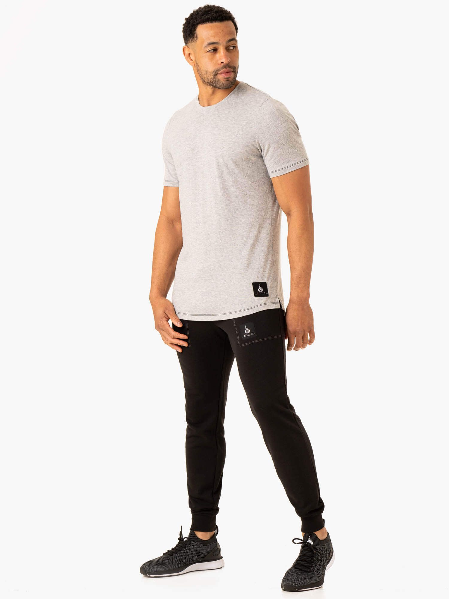 Vital T-Shirt - Grey Marl sold by Ryderwear product image thumbnail 4