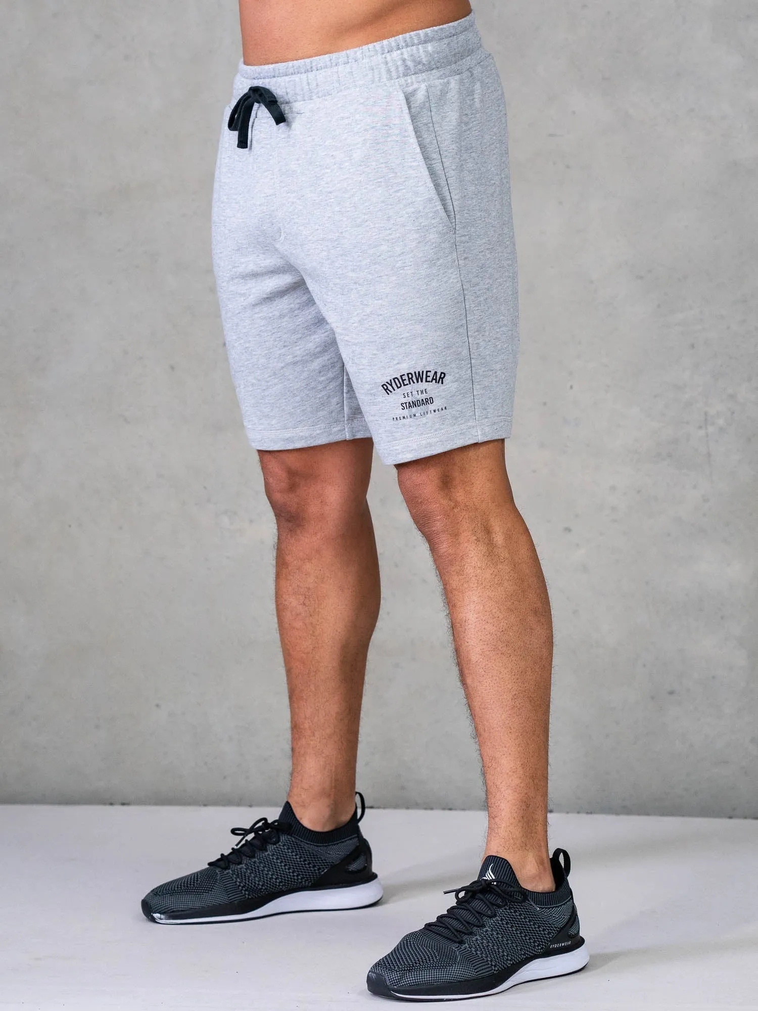 Legacy Track Shorts - Grey Marl sold by Ryderwear product image thumbnail 2
