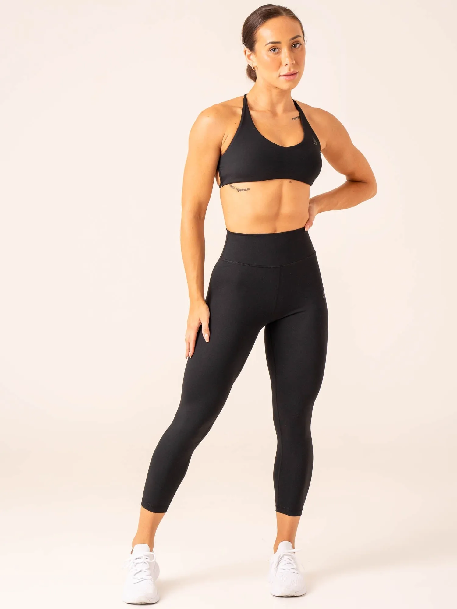 7/8 High Waisted Leggings - Black sold by Ryderwear product image thumbnail 5