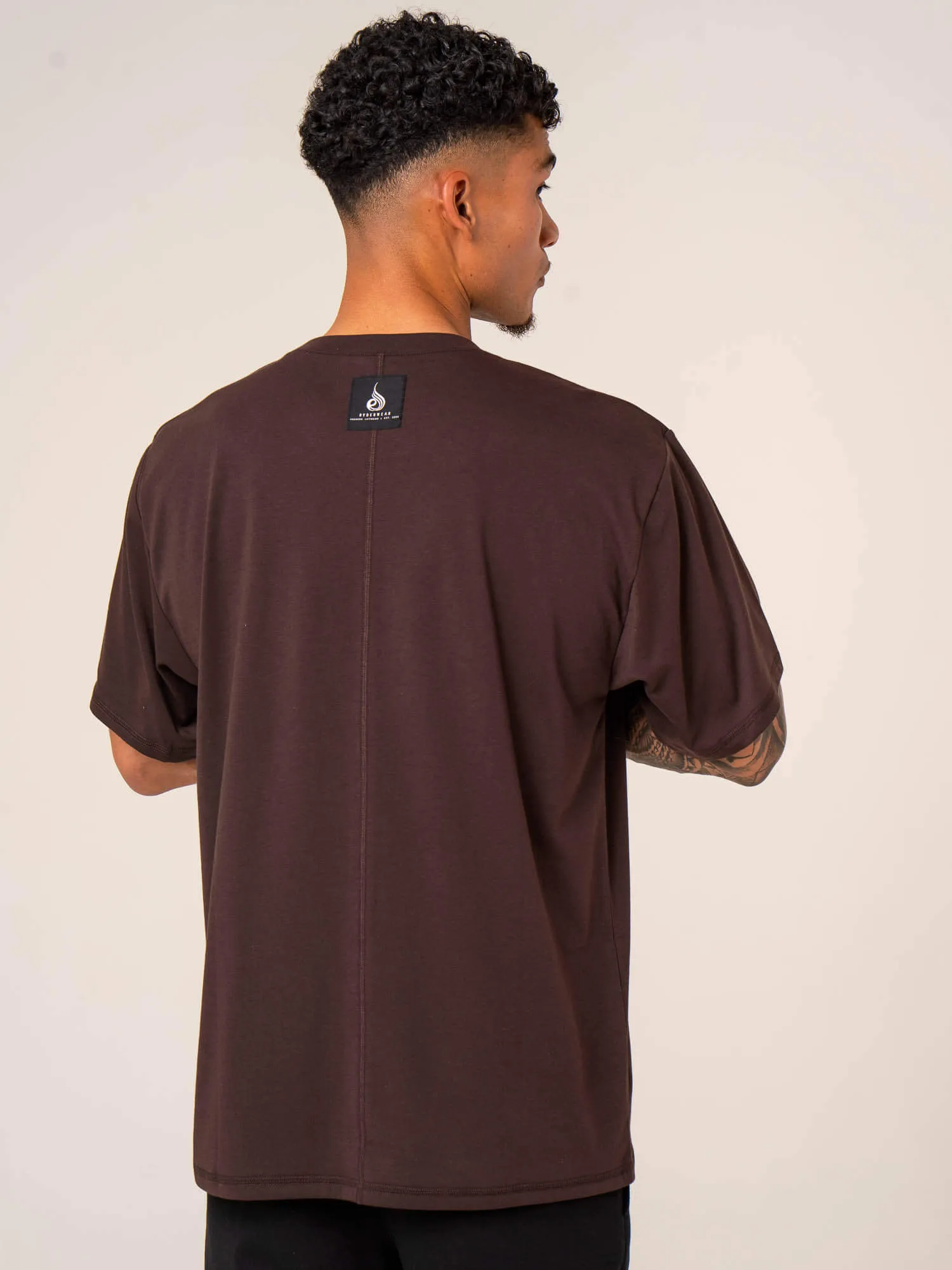 Terrain T-Shirt - Dark Oak sold by Ryderwear product image thumbnail 2