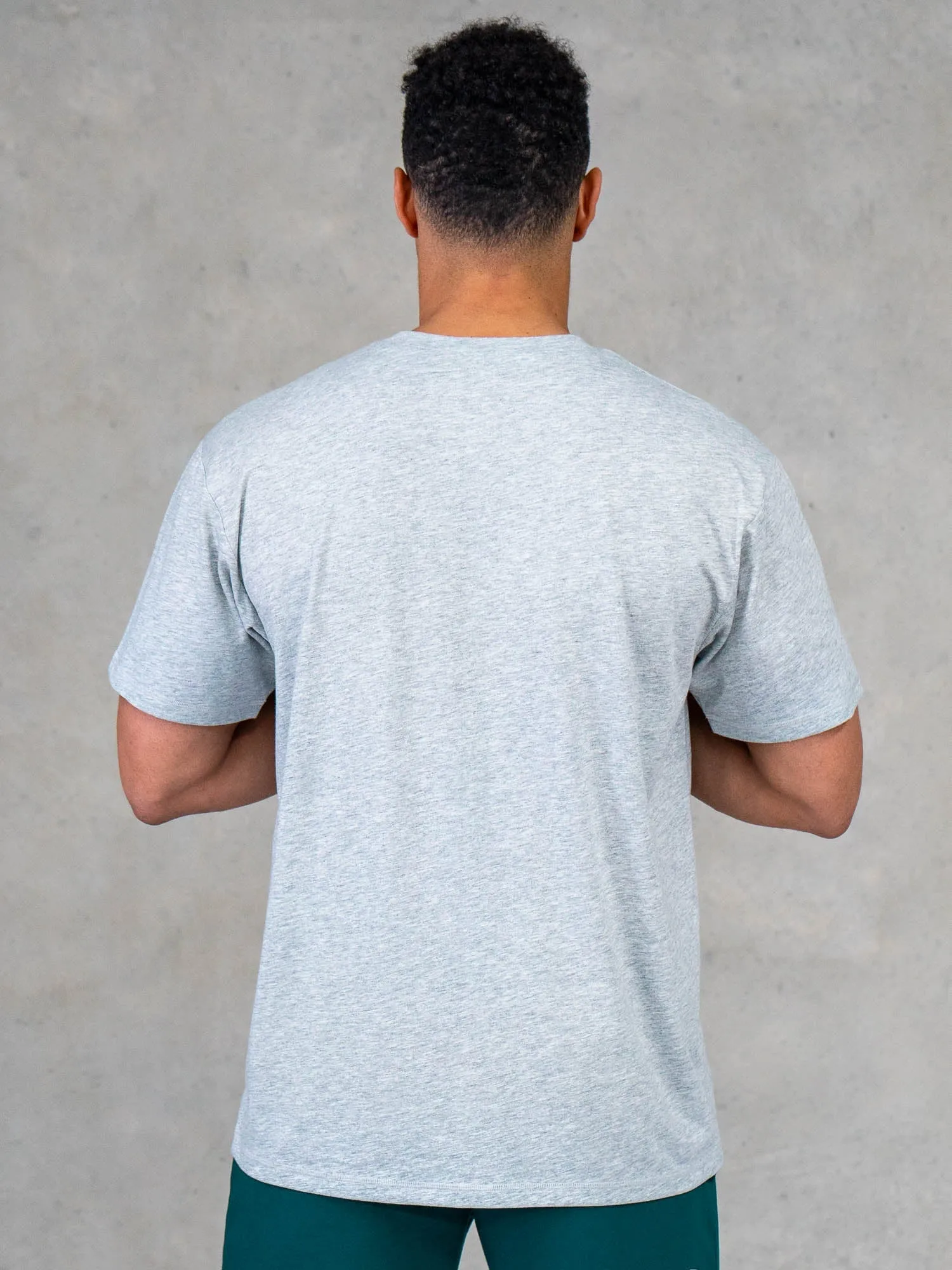 Legacy T-Shirt - Grey Marl sold by Ryderwear product image thumbnail 3