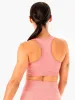 Staples Seamless Racer Back Sports Bra - Pink Marl sold by Ryderwear