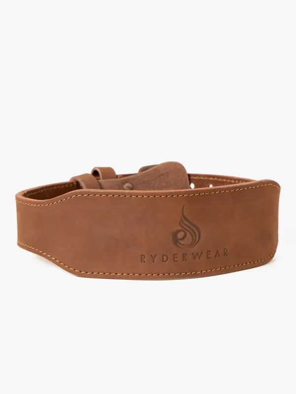 Weightlifting Belt - Tan sold by Ryderwear