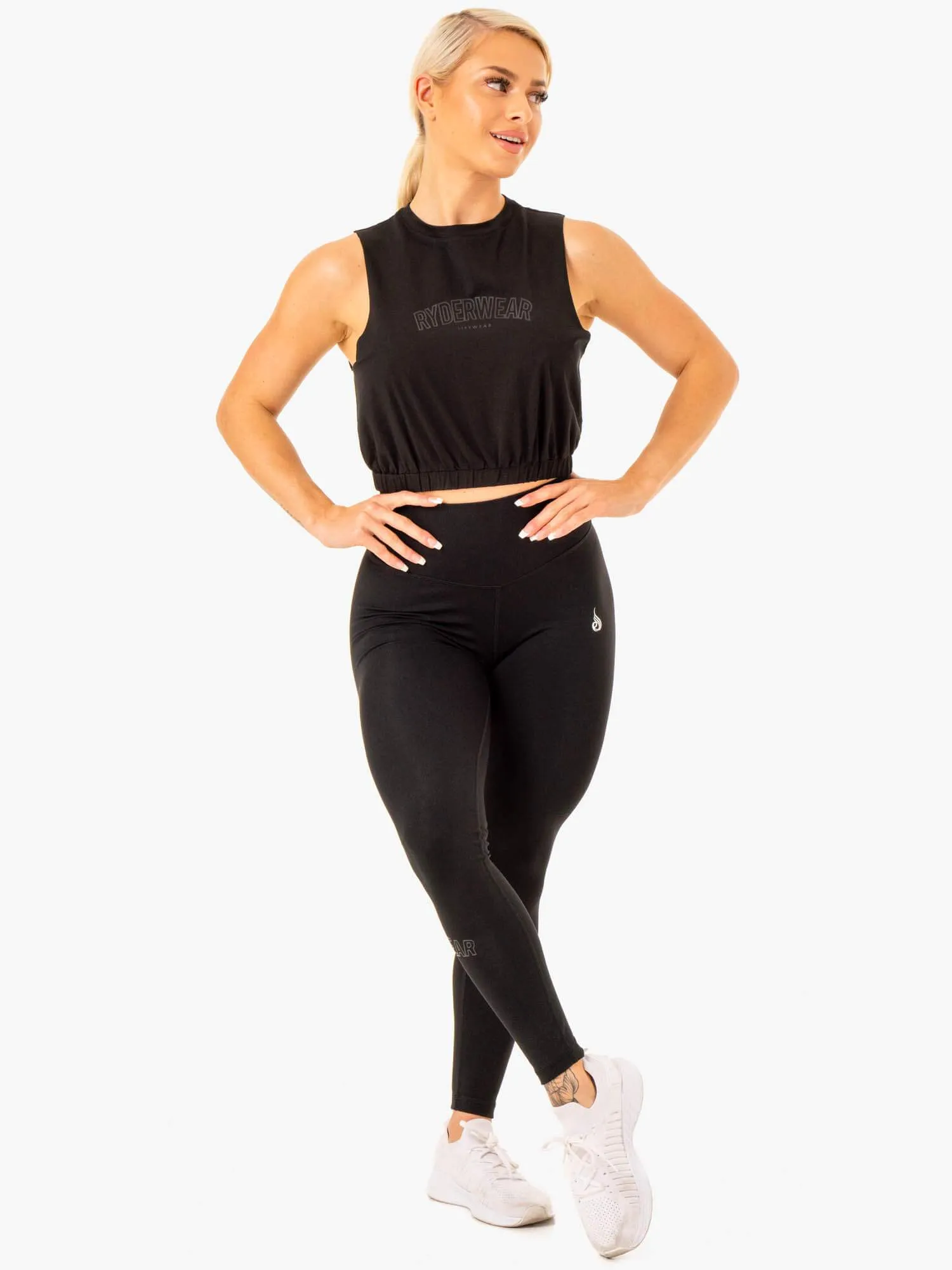 Boxer Muscle Tank - Black sold by Ryderwear product image thumbnail 5