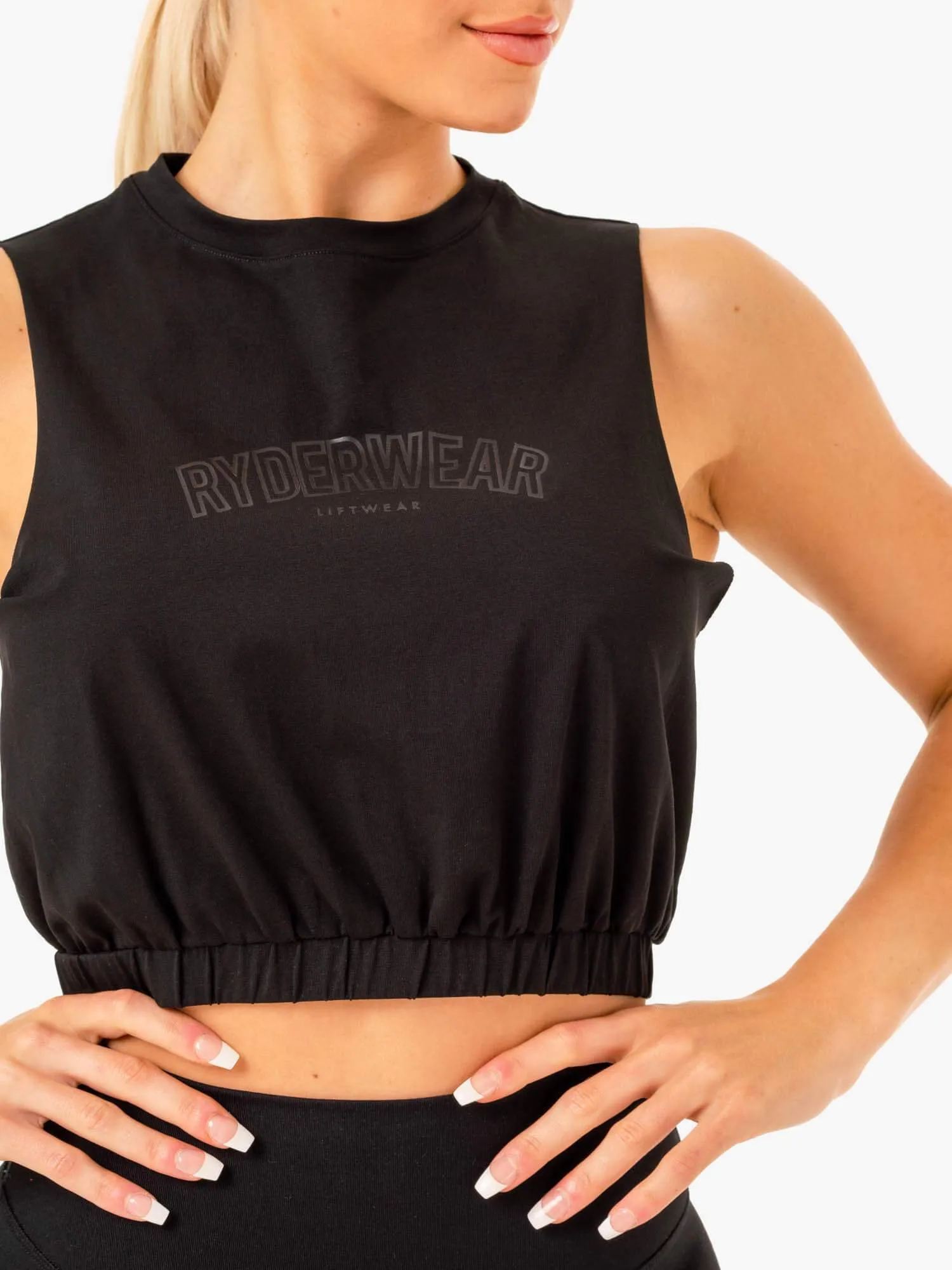 Boxer Muscle Tank - Black sold by Ryderwear product image thumbnail 4