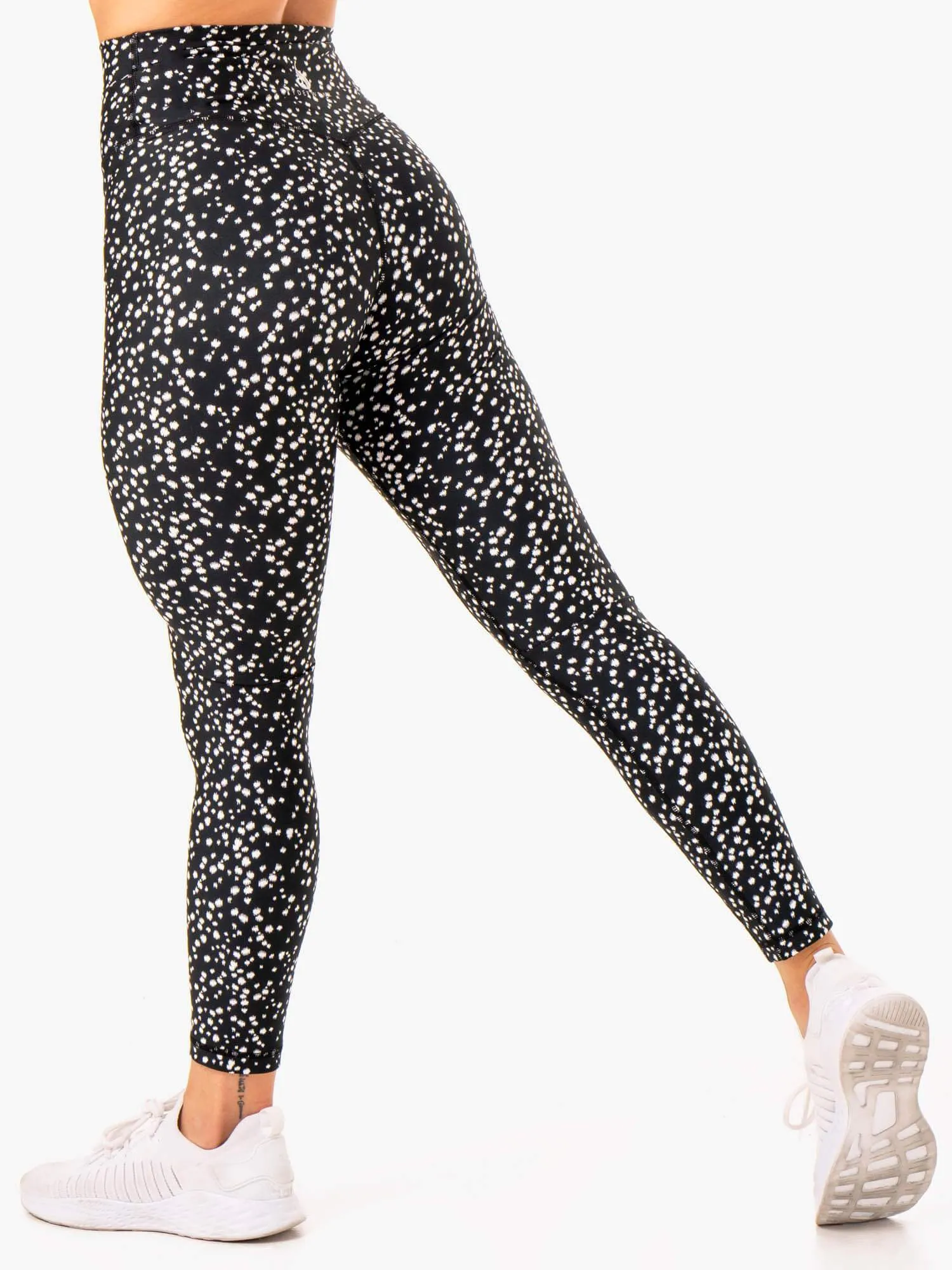 Reform High Waisted Leggings - Black Speckle sold by Ryderwear product image thumbnail 3