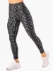 Reform High Waisted Leggings - Black Speckle sold by Ryderwear