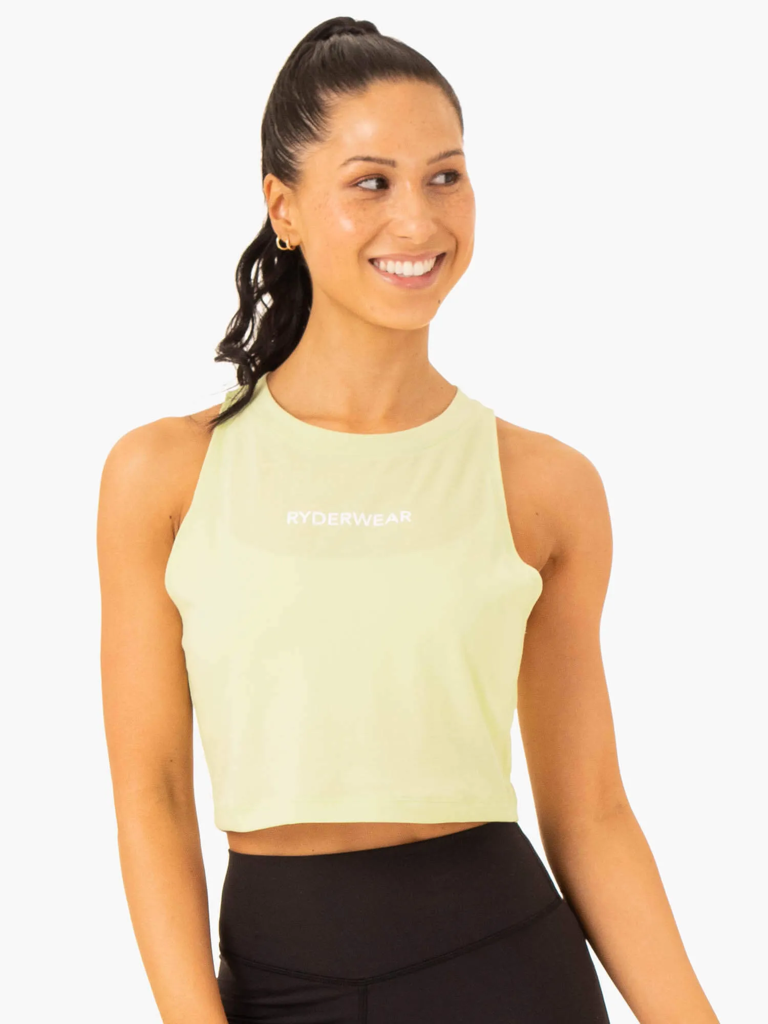 Frequency Tank - Mint sold by Ryderwear
