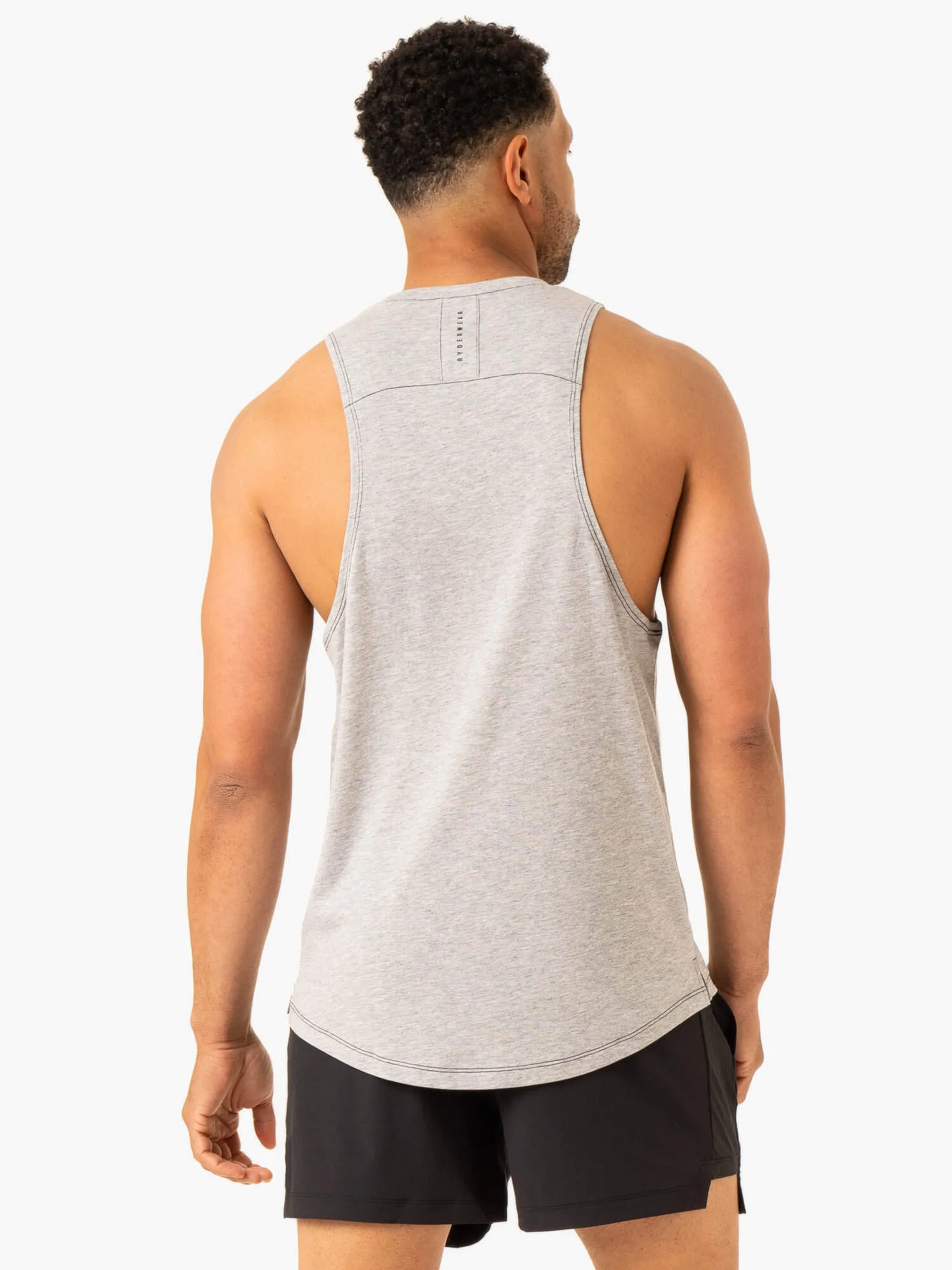 Vital Baller Tank - Grey Marl sold by Ryderwear product image thumbnail 2