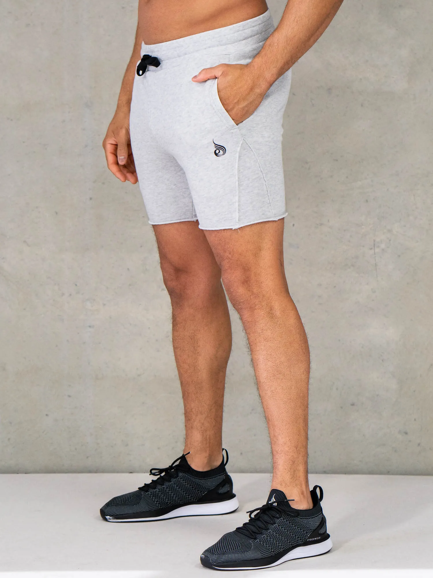 Force 6" Track Short - Chalk Grey Marl sold by Ryderwear product image thumbnail 5