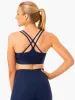 NKD Align Sports Bra - Navy sold by Ryderwear