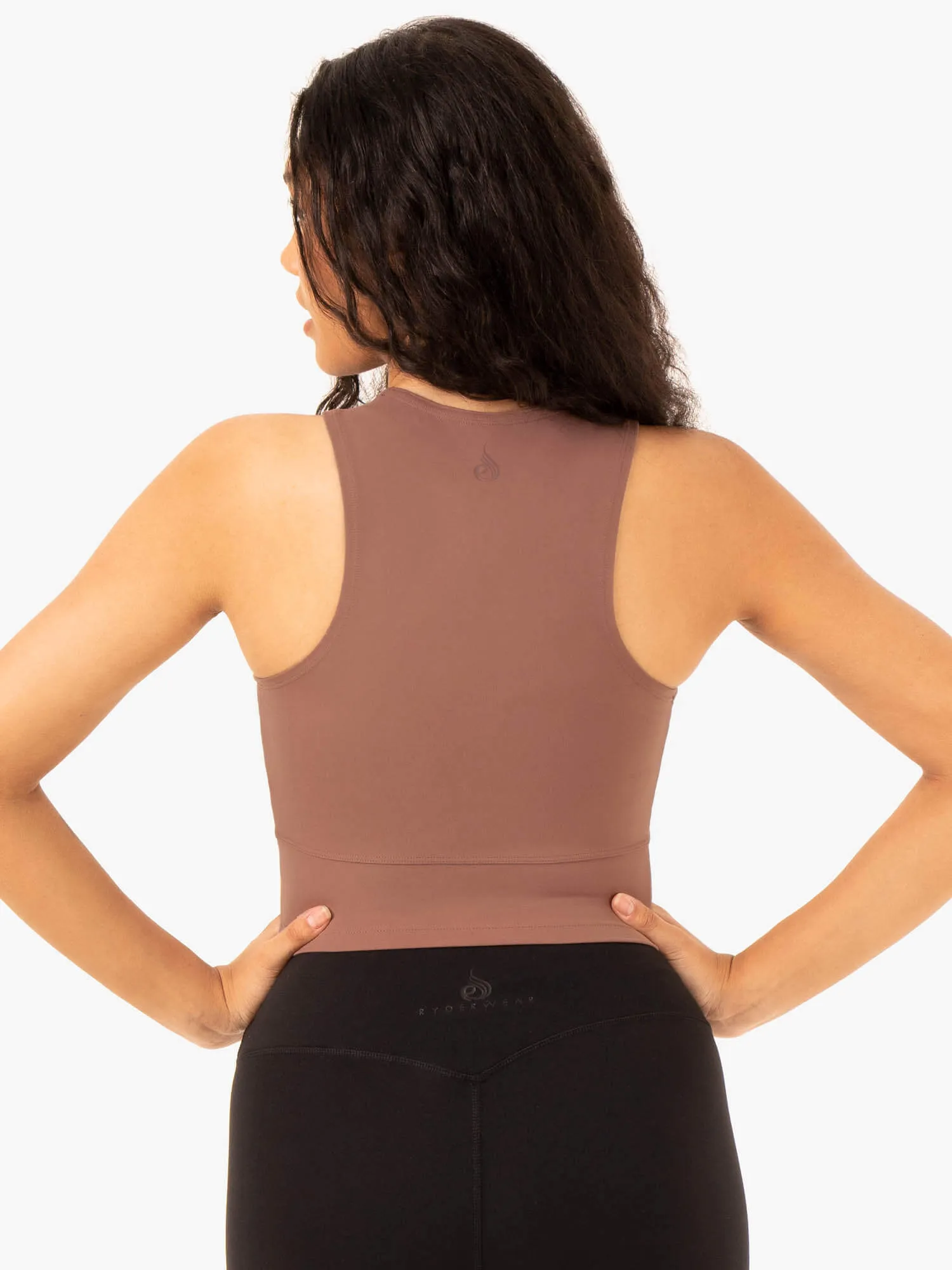 NKD Refine Tank - Mocha sold by Ryderwear product image thumbnail 2