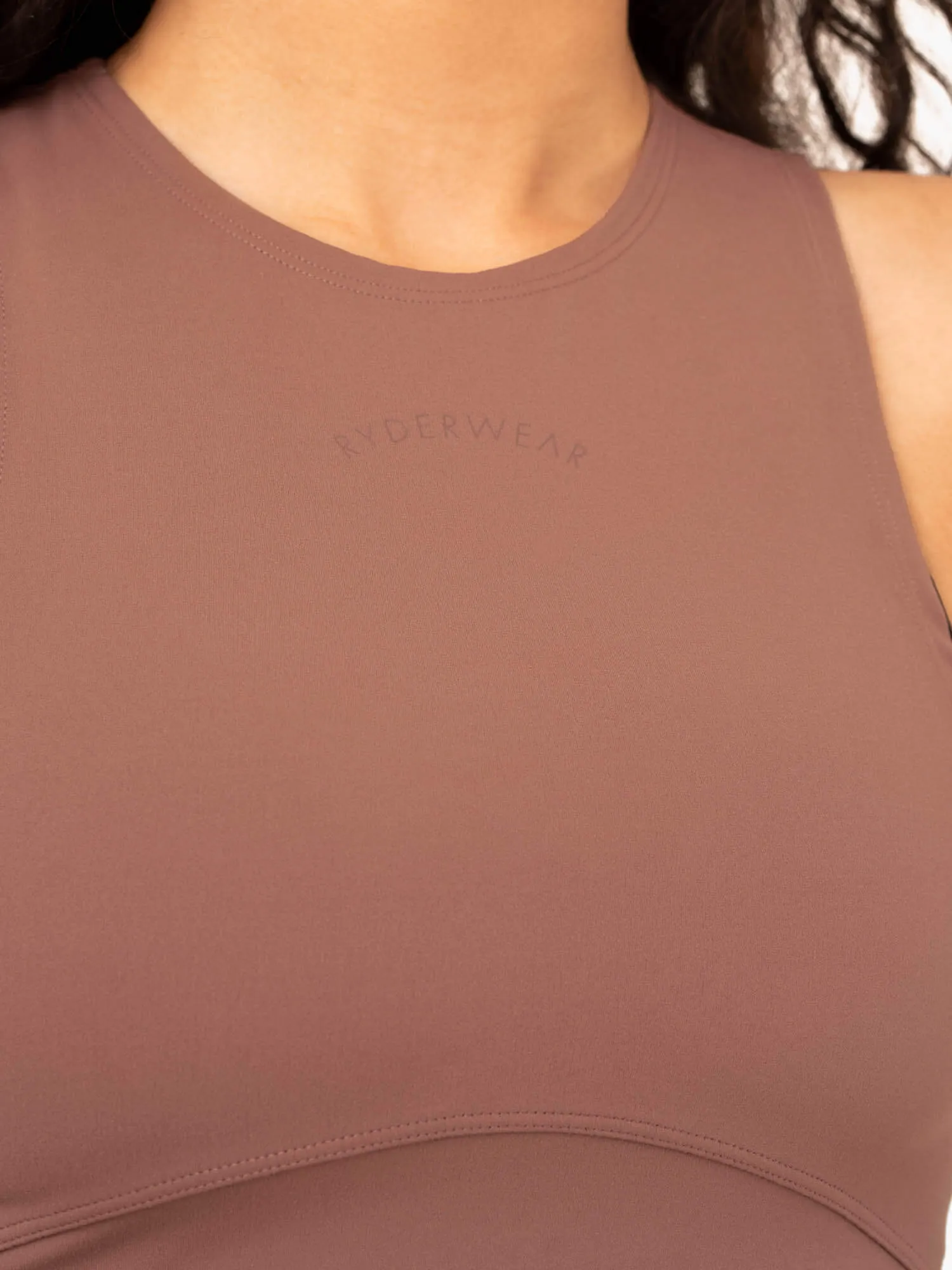 NKD Refine Tank - Mocha sold by Ryderwear product image thumbnail 4