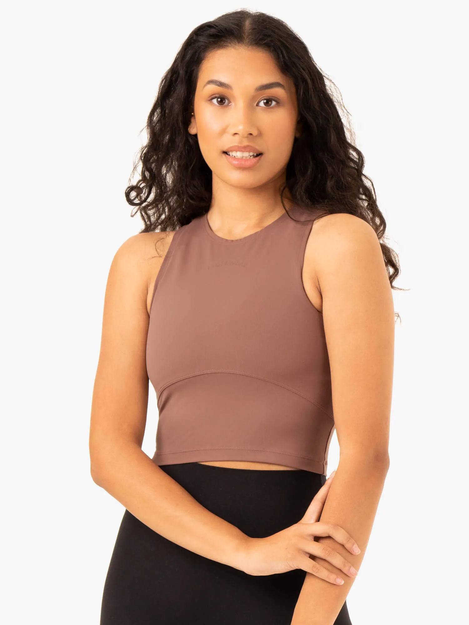 NKD Refine Tank - Mocha sold by Ryderwear product image thumbnail 5