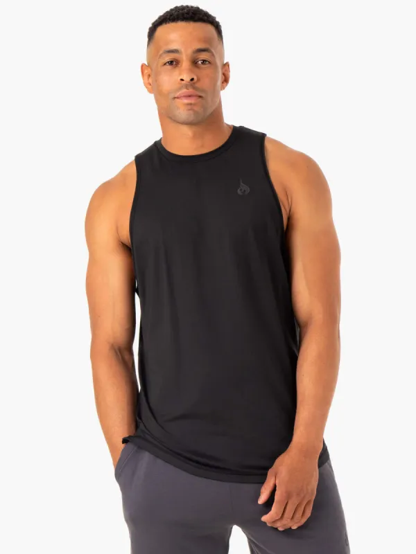Optimal Mesh Tank - Black sold by Ryderwear