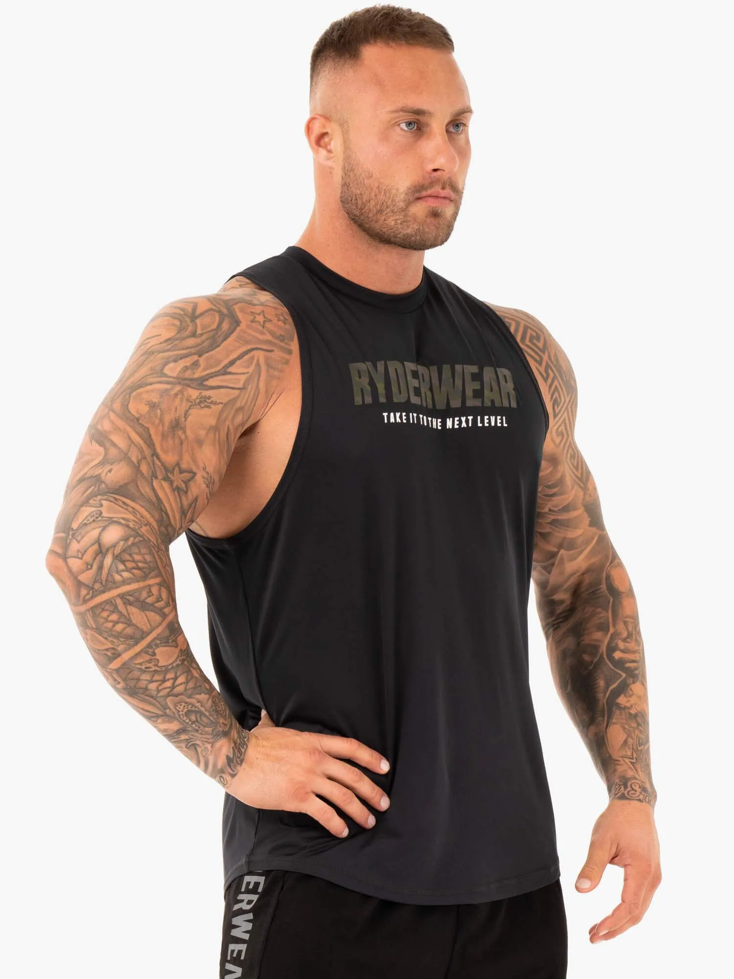 Strength Baller Tank - Black sold by Ryderwear product image thumbnail 4