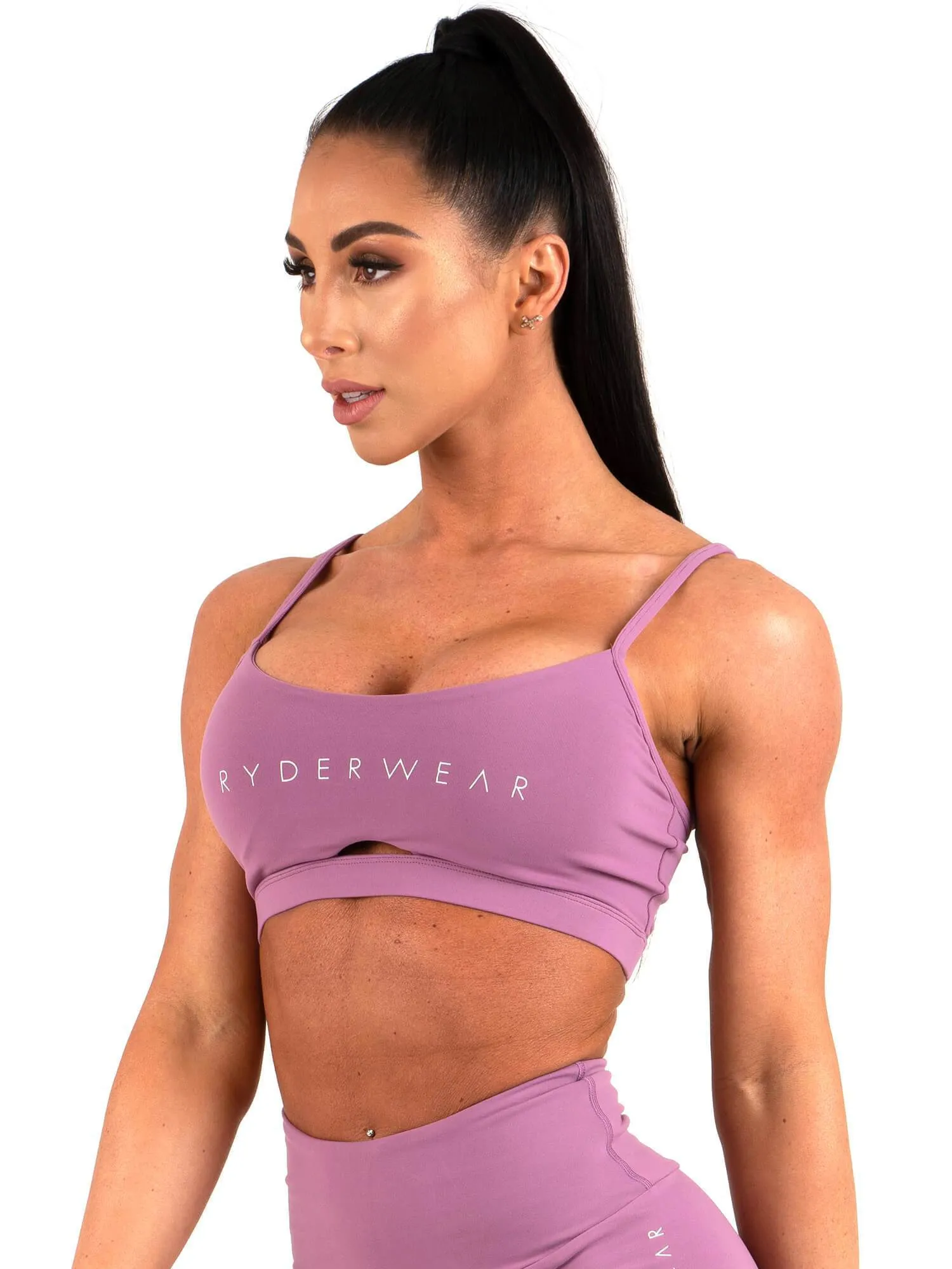 Staples Sports Bra - Purple sold by Ryderwear product image thumbnail 3