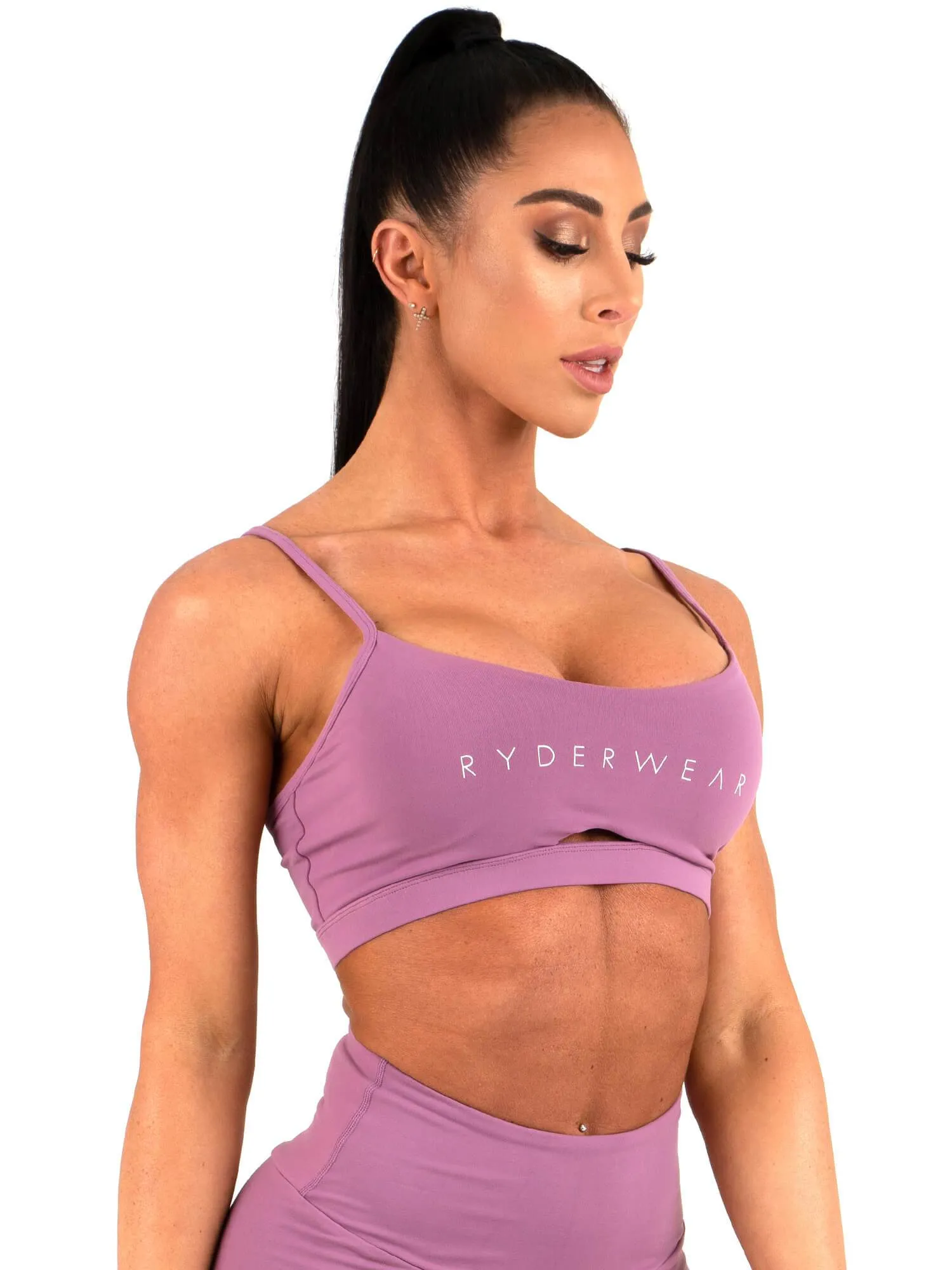 Staples Sports Bra - Purple sold by Ryderwear product image thumbnail 4