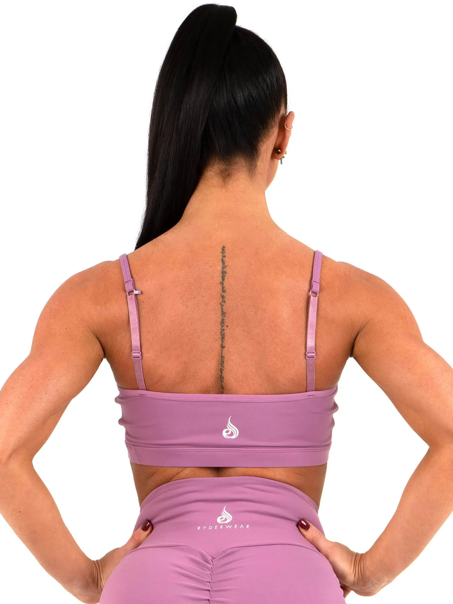 Staples Sports Bra - Purple sold by Ryderwear product image thumbnail 2