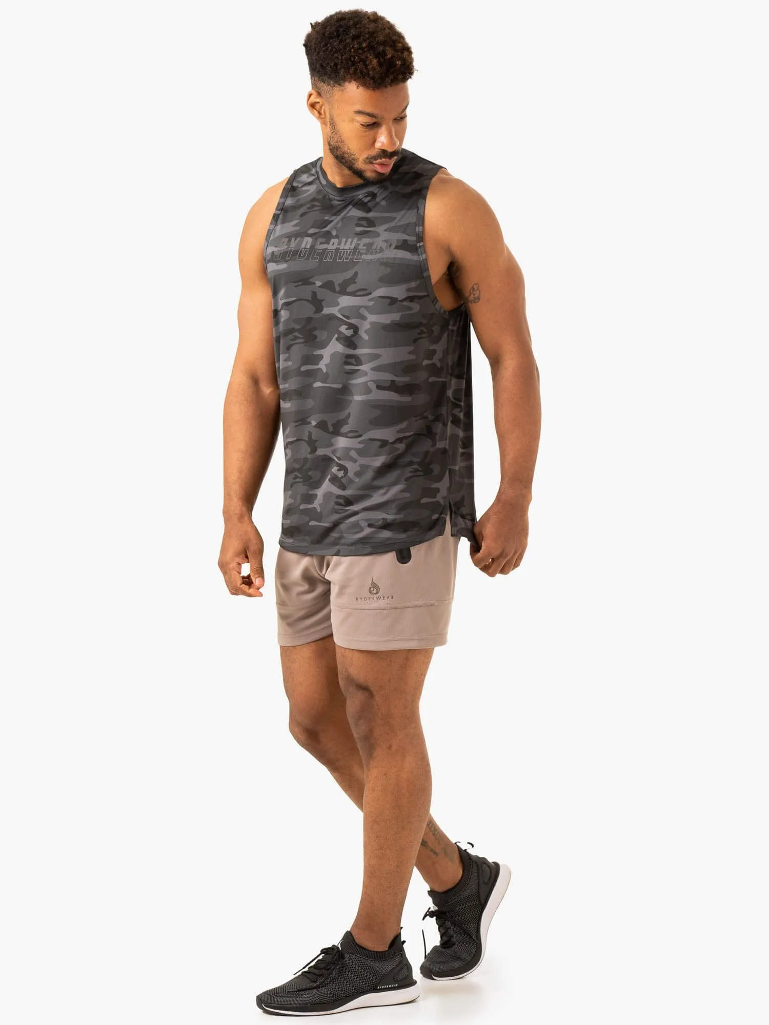 Overdrive Tank - Black Camo sold by Ryderwear product image thumbnail 4