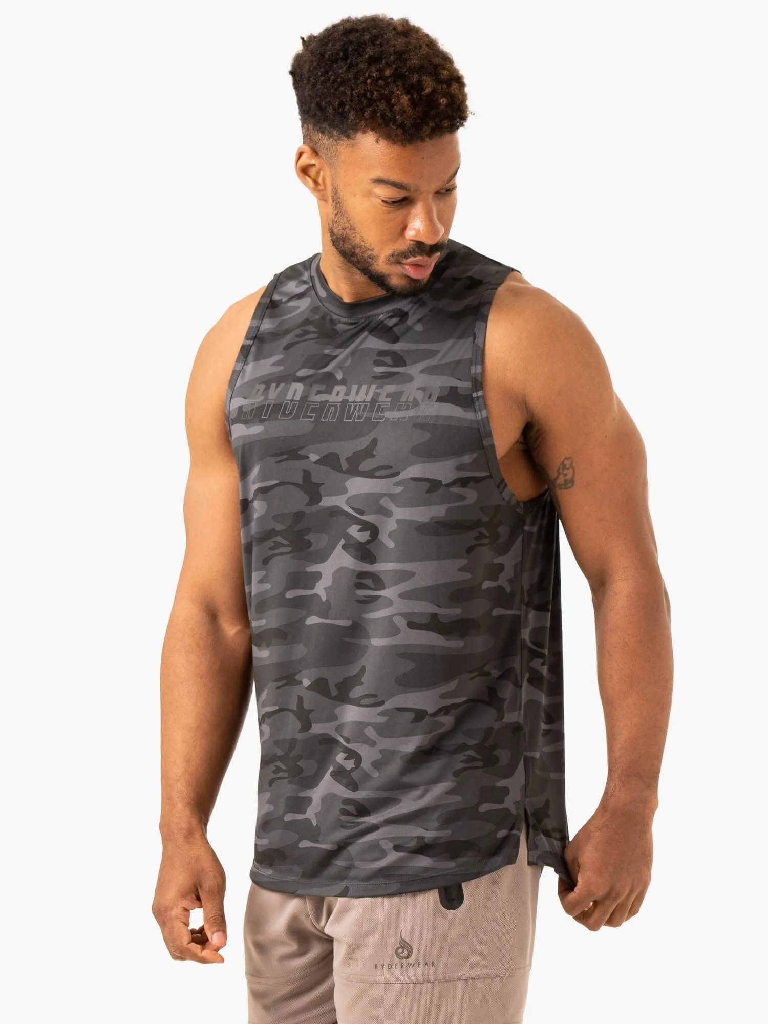 Overdrive Tank - Black Camo sold by Ryderwear