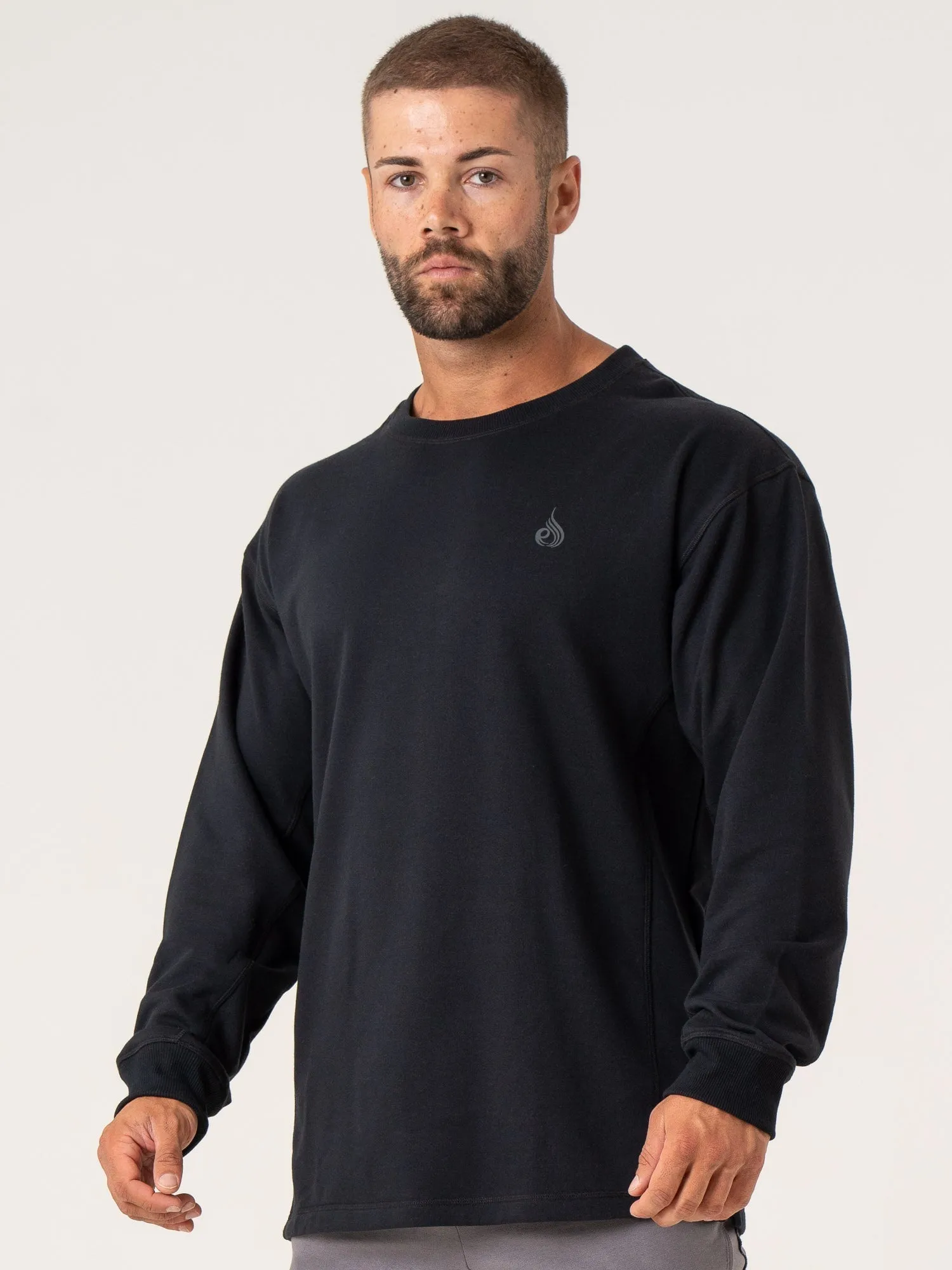 Force Crew Neck - Black sold by Ryderwear product image thumbnail 3