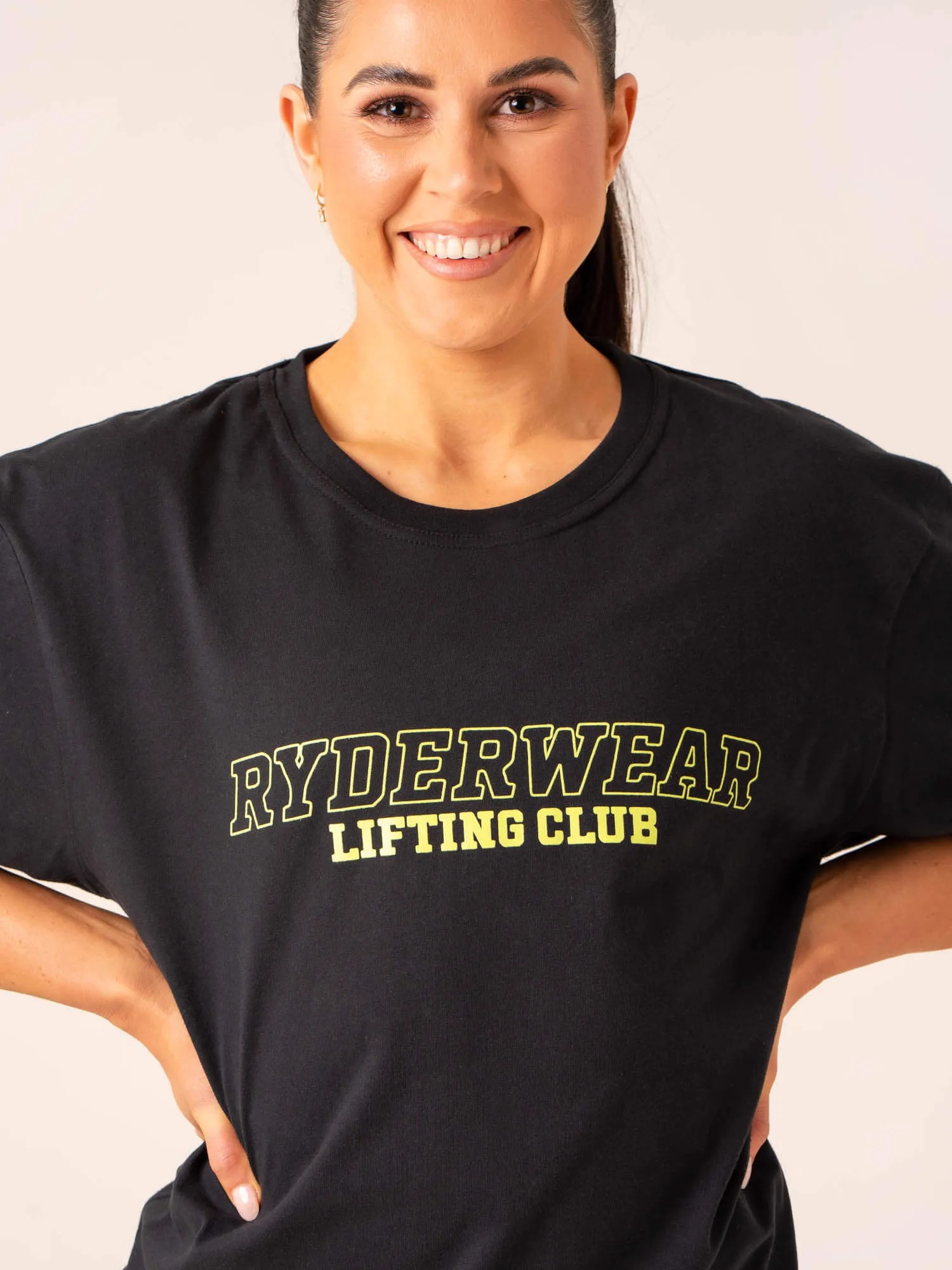Lifting Club T-Shirt - Black sold by Ryderwear product image thumbnail 2