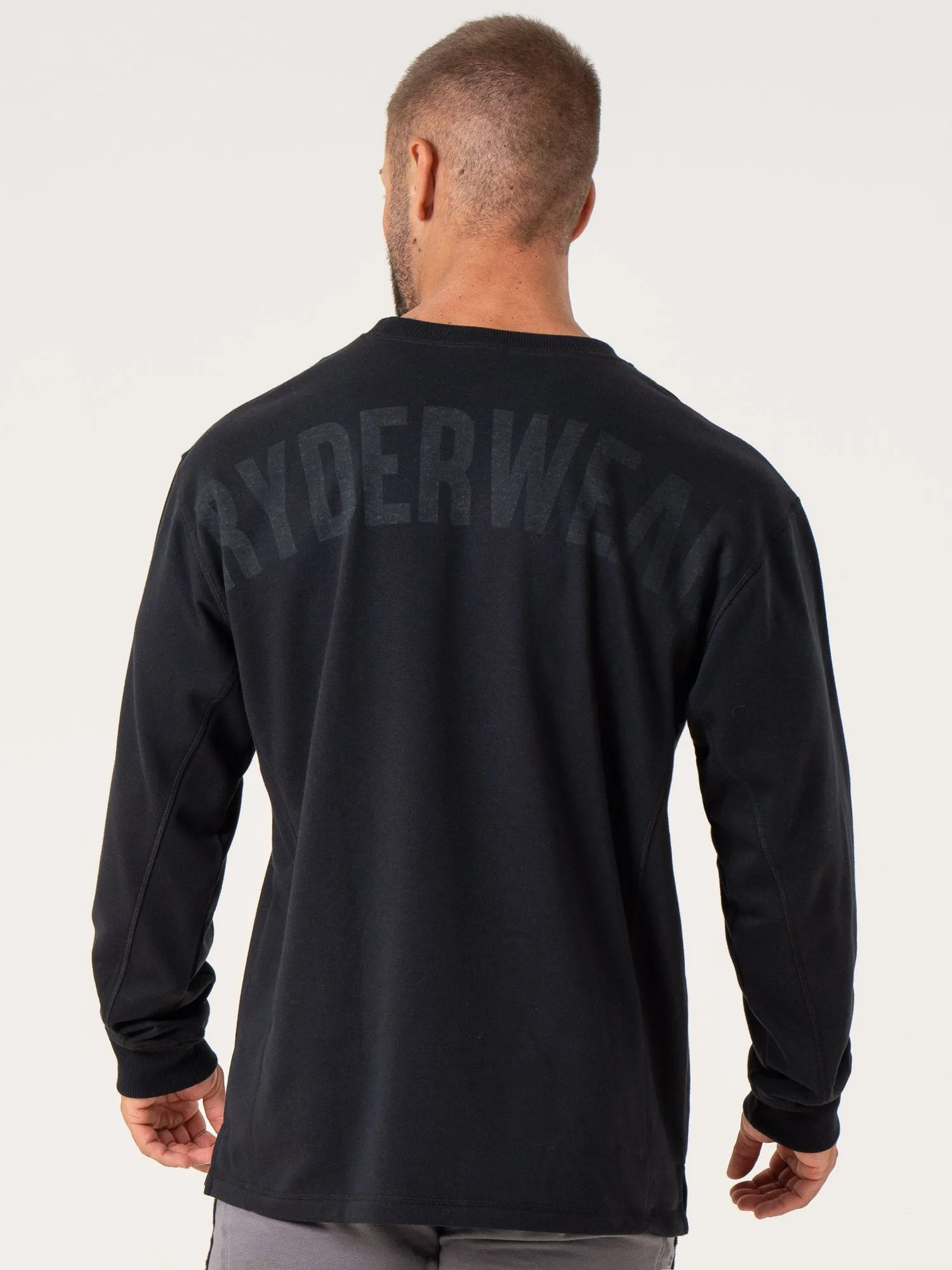 Force Crew Neck - Black sold by Ryderwear product image thumbnail 2