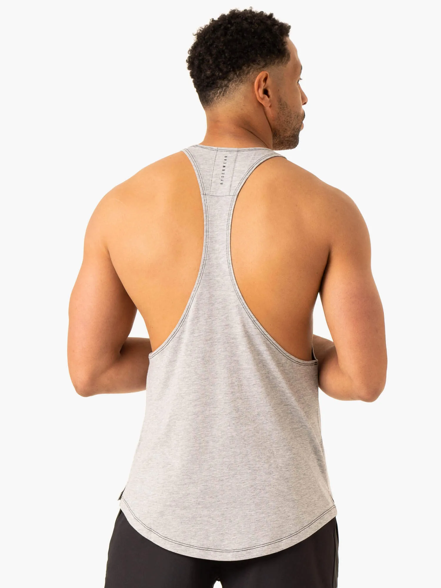 Vital Stringer T-Back - Grey Marl sold by Ryderwear product image thumbnail 2