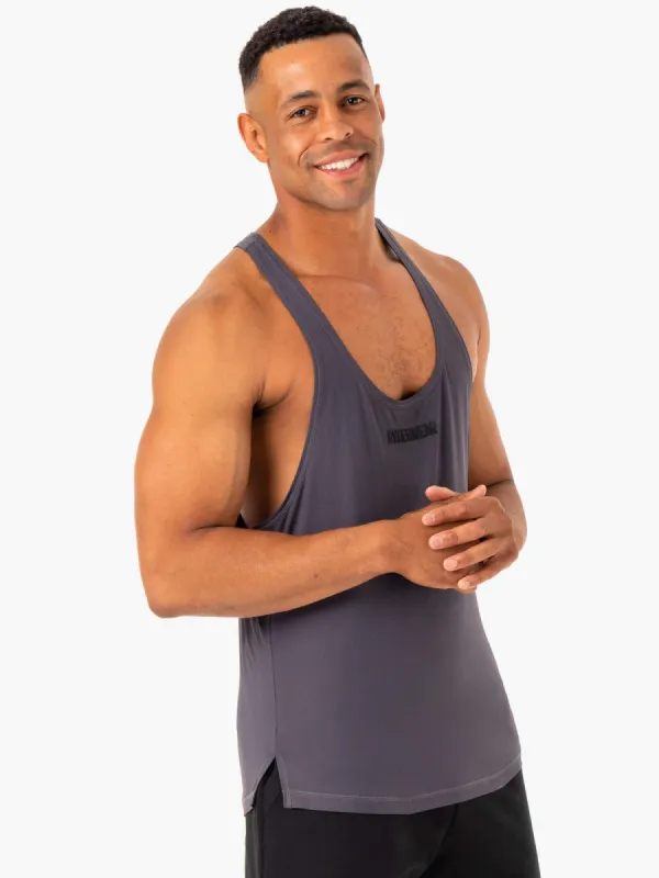 Optimal Mesh T-Back - Charcoal sold by Ryderwear