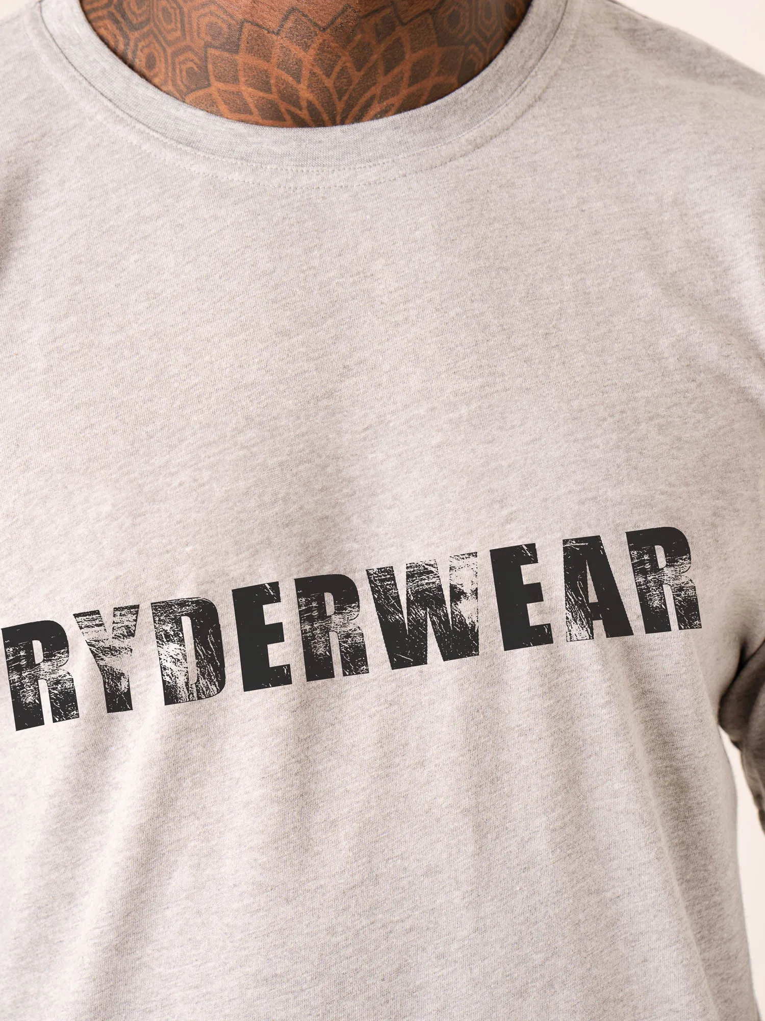 Training T-Shirt - Snow Marl sold by Ryderwear product image thumbnail 3