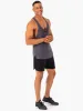 Optimal Mesh T-Back - Charcoal sold by Ryderwear