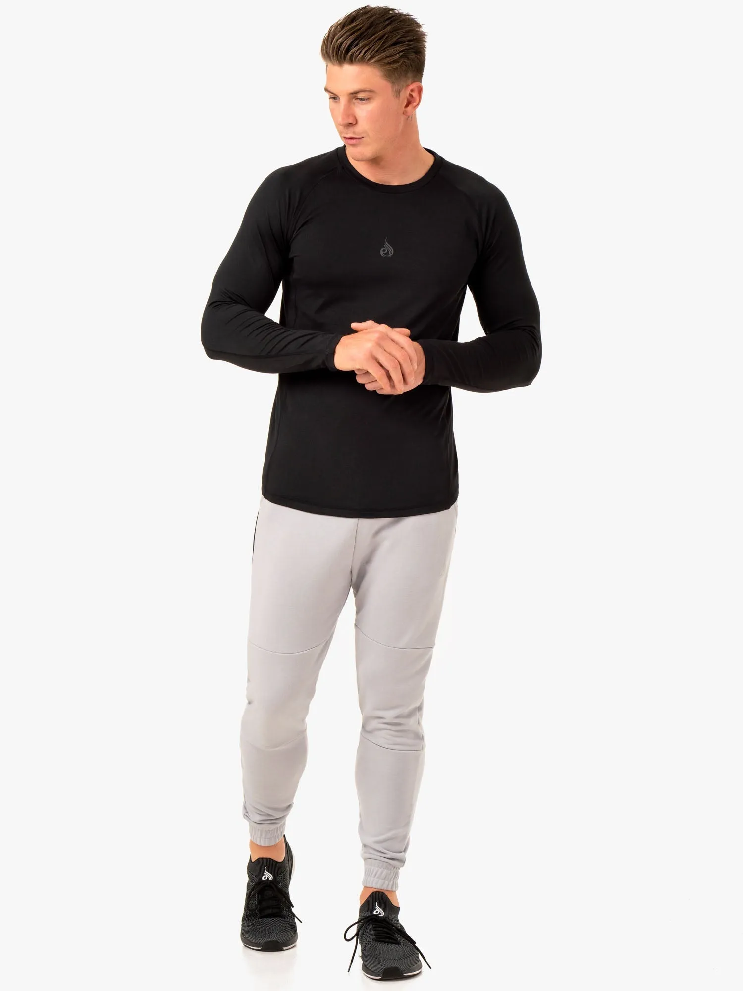 Enhance Long Sleeve Training Top - Black sold by Ryderwear product image thumbnail 4