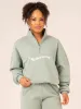 Reserve Half Zip Jumper - Pale Sage sold by Ryderwear