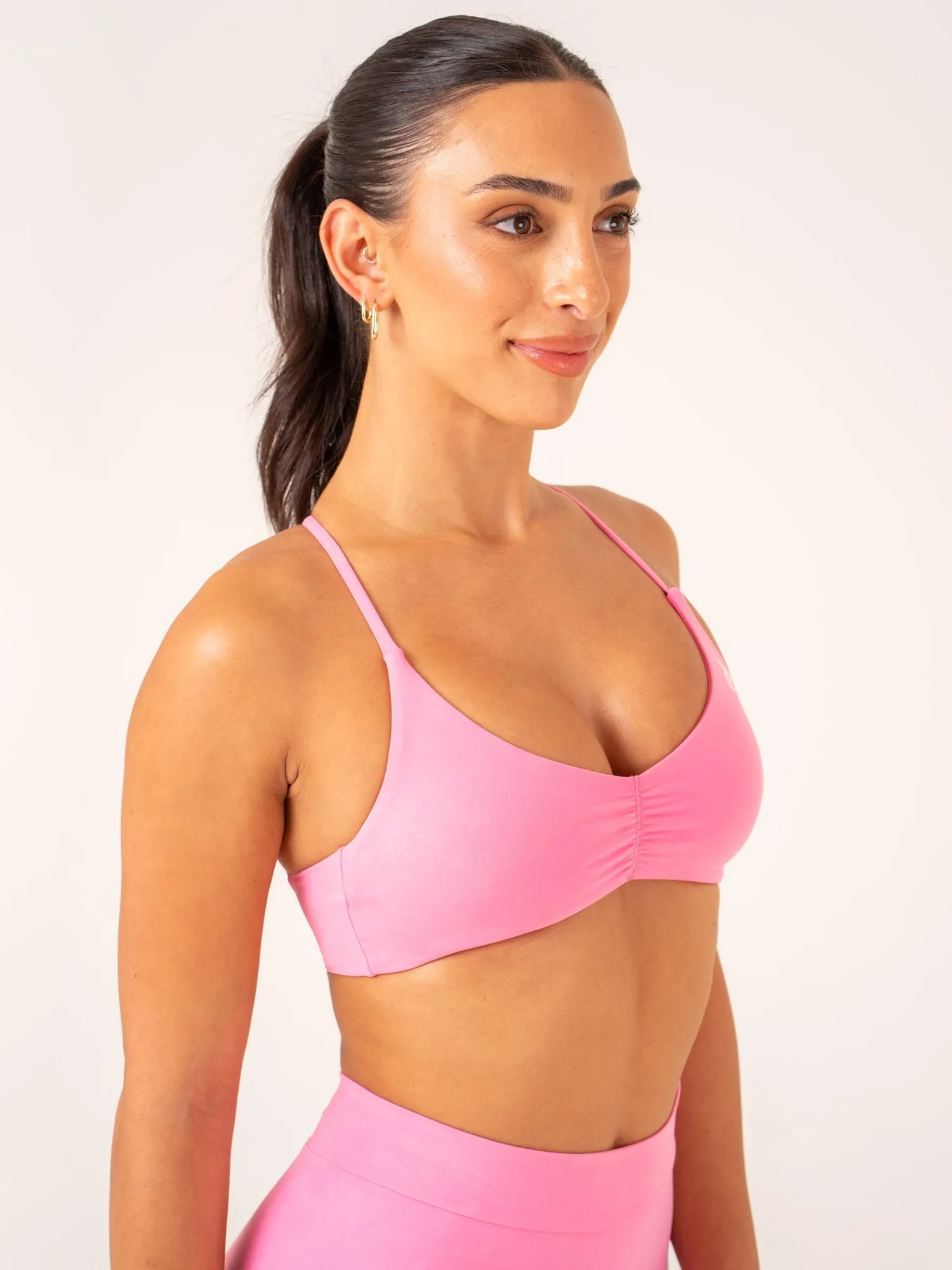 NKD Stonewash Sports Bra - Pink Stonewash sold by Ryderwear product image thumbnail 4