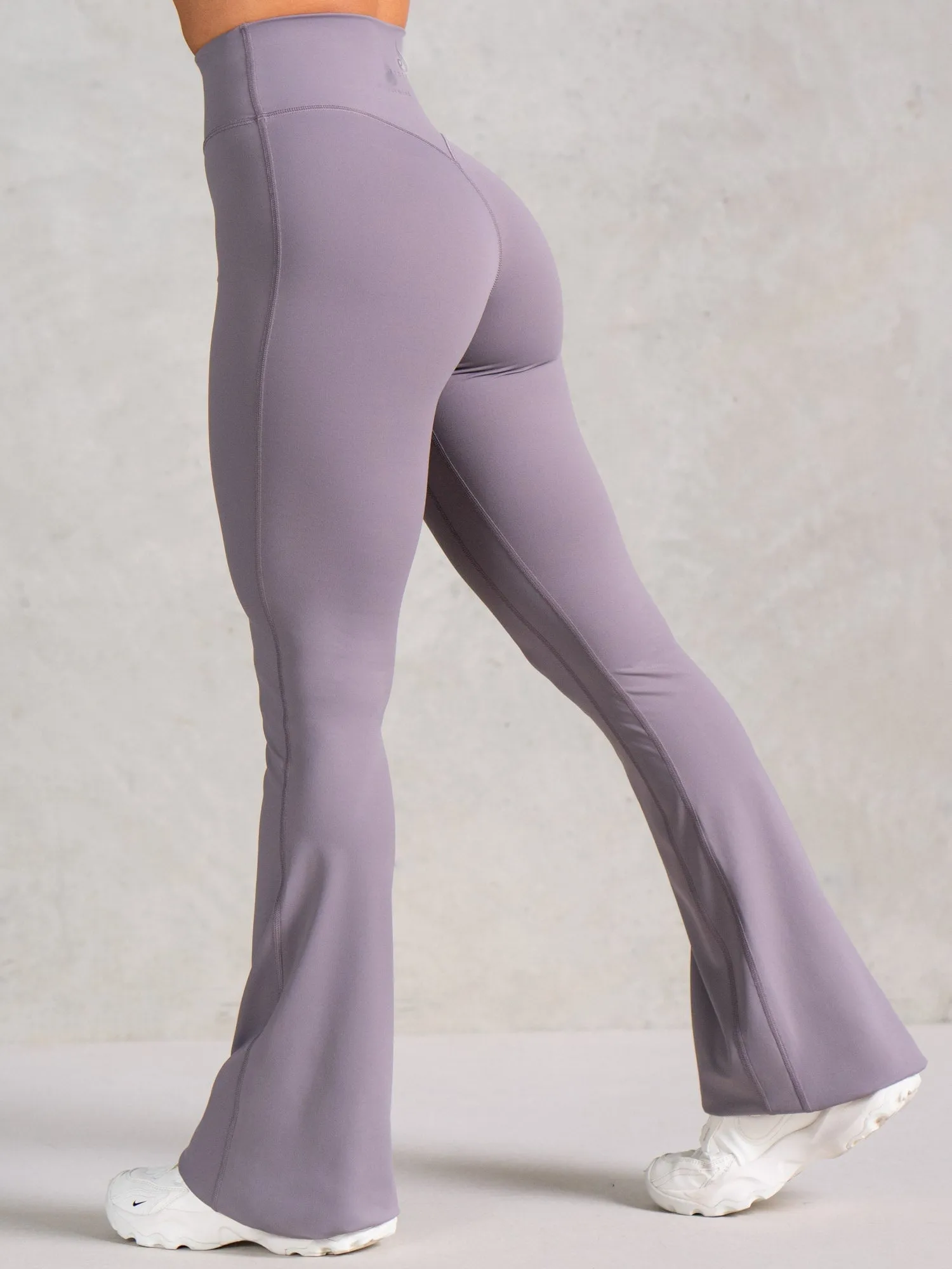 NKD Flared Leggings - Charcoal sold by Ryderwear