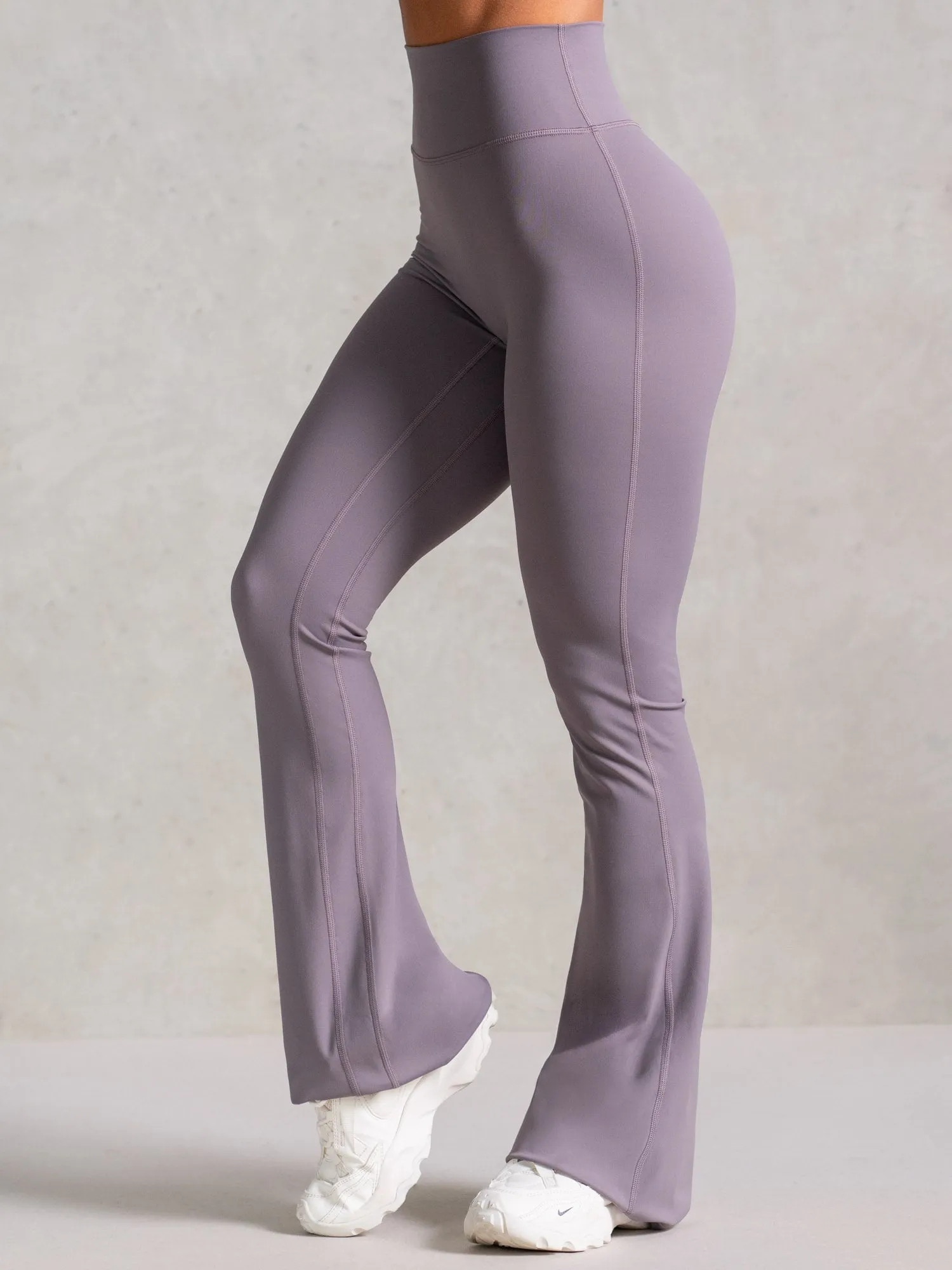 NKD Flared Leggings - Charcoal sold by Ryderwear product image thumbnail 2